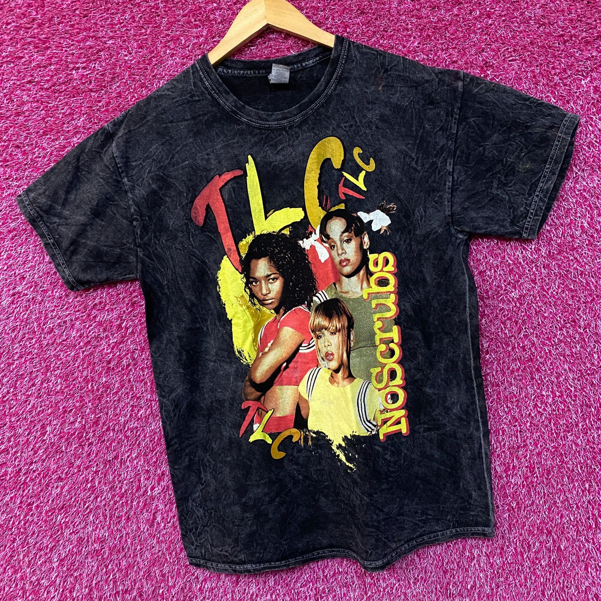 Band Tees TLC No Scrubs Fan Mail Album Art Poster Soul Girl Band Tee L Size US L / EU 52-54 / 3 - 3 Thumbnail
