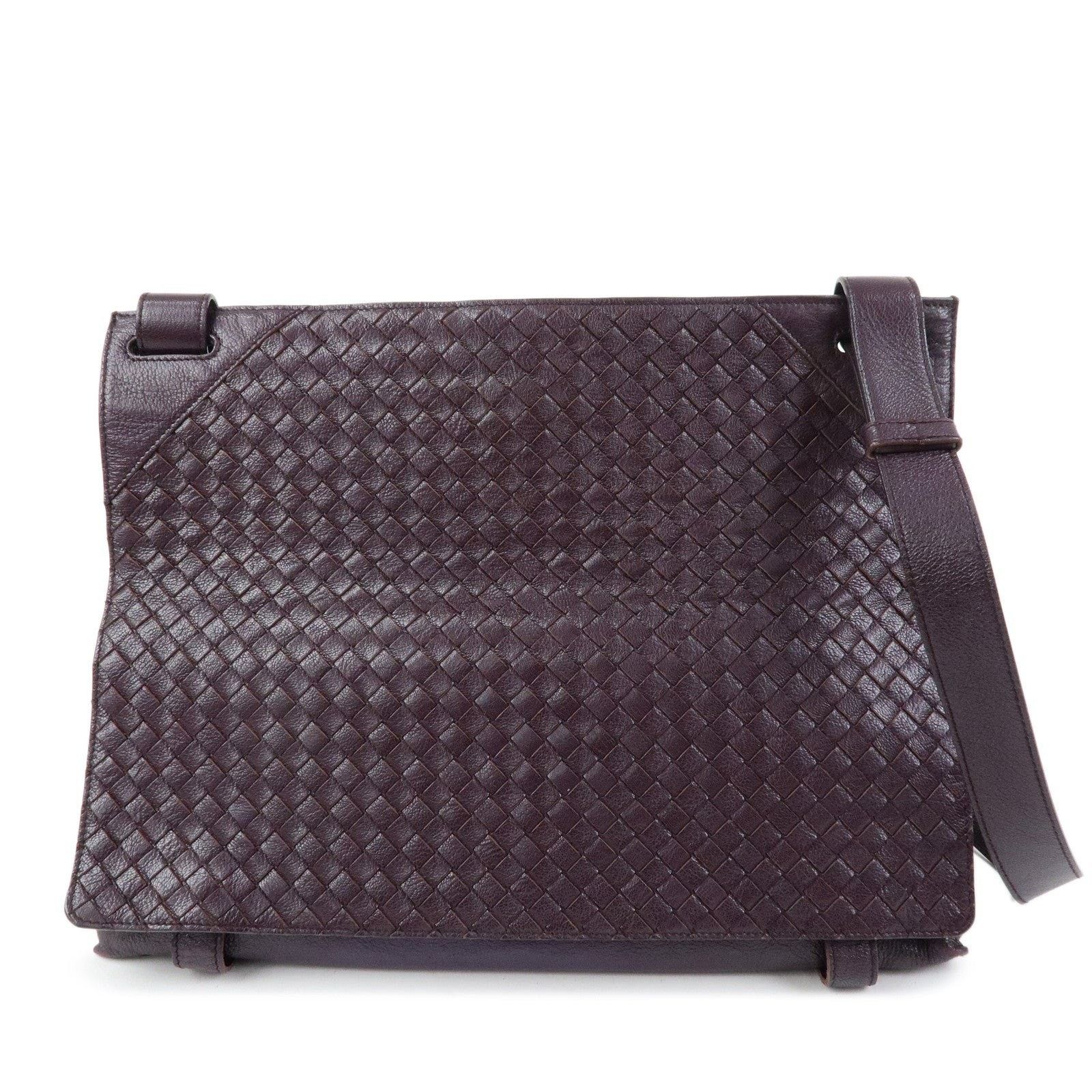 Bottega Veneta Bottega Veneta Intrecciato Messenger Crossbody Bag Size ONE SIZE - 1 Thumbnail