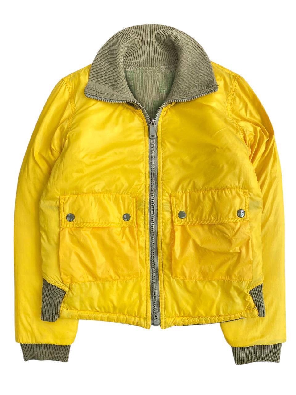 Diesel Diesel Green Camouflage-Patterned Reversible Bomber Jacket Size XS / US 0-2 / IT 36-38 - 8 Thumbnail