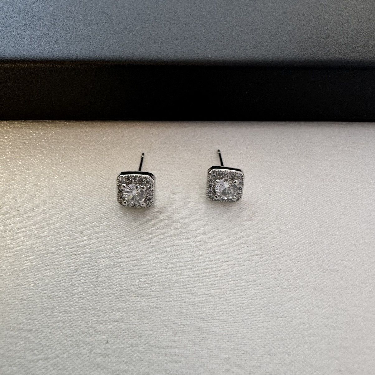 Other 6mm CZ Stud Earrings for Men Women,Hip Hop Unisex Style Size ONE SIZE - 1 Thumbnail