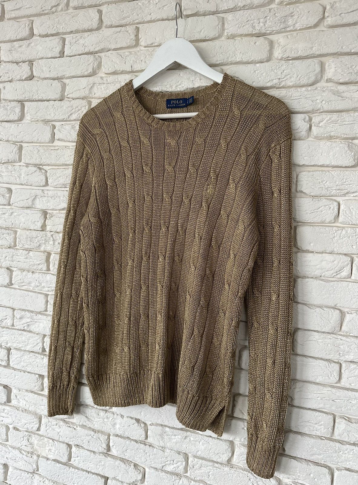 Polo Ralph Lauren Polo Ralph Lauren Logo Cable Knit Sweater Jumper Women's S Size S / US 4 / IT 40 - 4 Thumbnail