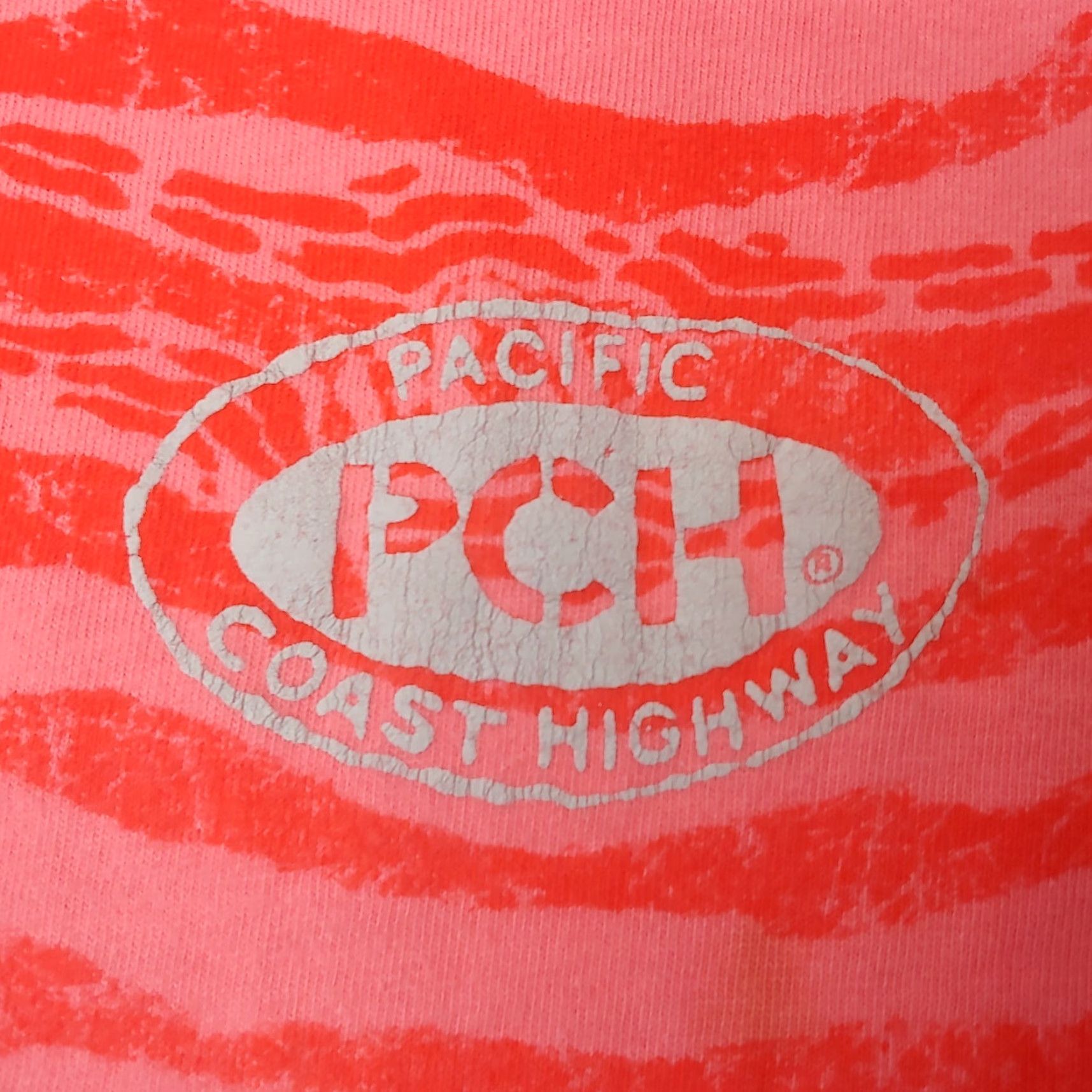 Vintage VINTAGE Pacific Coast Highway T-Shirt Men XL All Over Waves Surf 90s Beach Ocean Coastal Size US XL / EU 56 / 4 - 5 Thumbnail