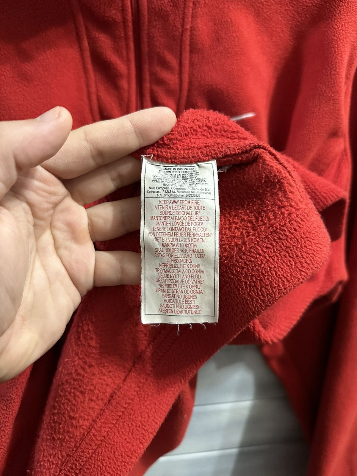 Nike Rare Vintage 1/3 Zip Sweatshirt Nike Fleece Small Swoosh Size US XXL / EU 58 / 5 - 8 Thumbnail