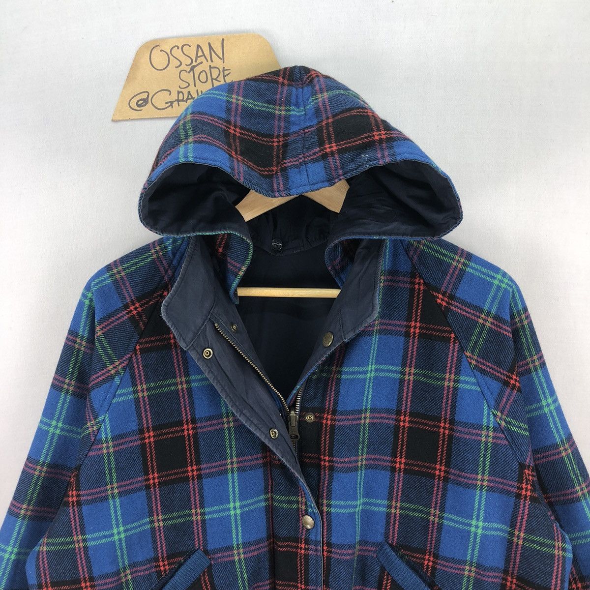 McGregor Vintage Mcgregor Plaid Checkered Reversible Jacket Size US L / EU 52-54 / 3 - 4 Thumbnail