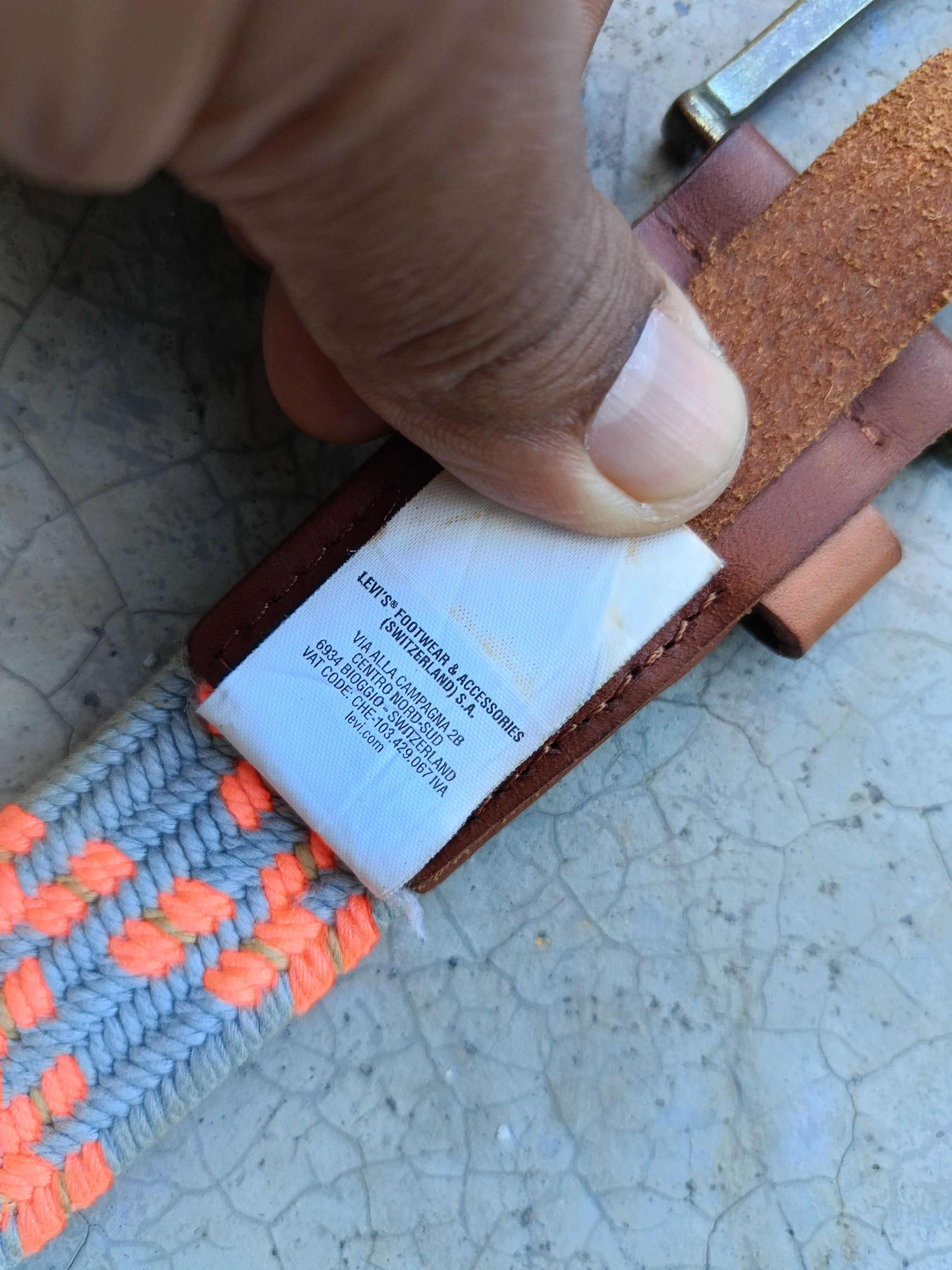 Levi's LEVI'S STRETCH WOVEN BELT Size ONE SIZE - 12 Thumbnail