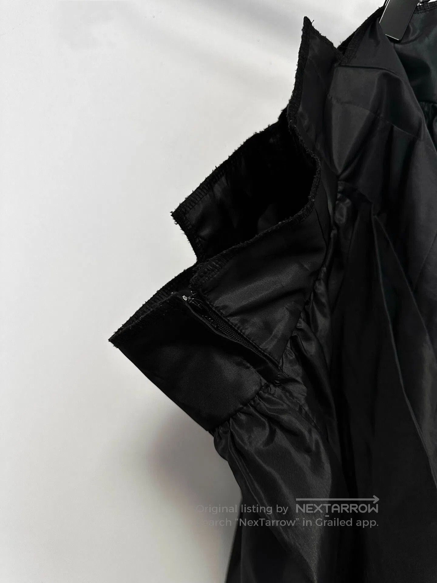 Comme des Garcons comme des garçons deconstructed black skirt. Size 23" - 6 Thumbnail