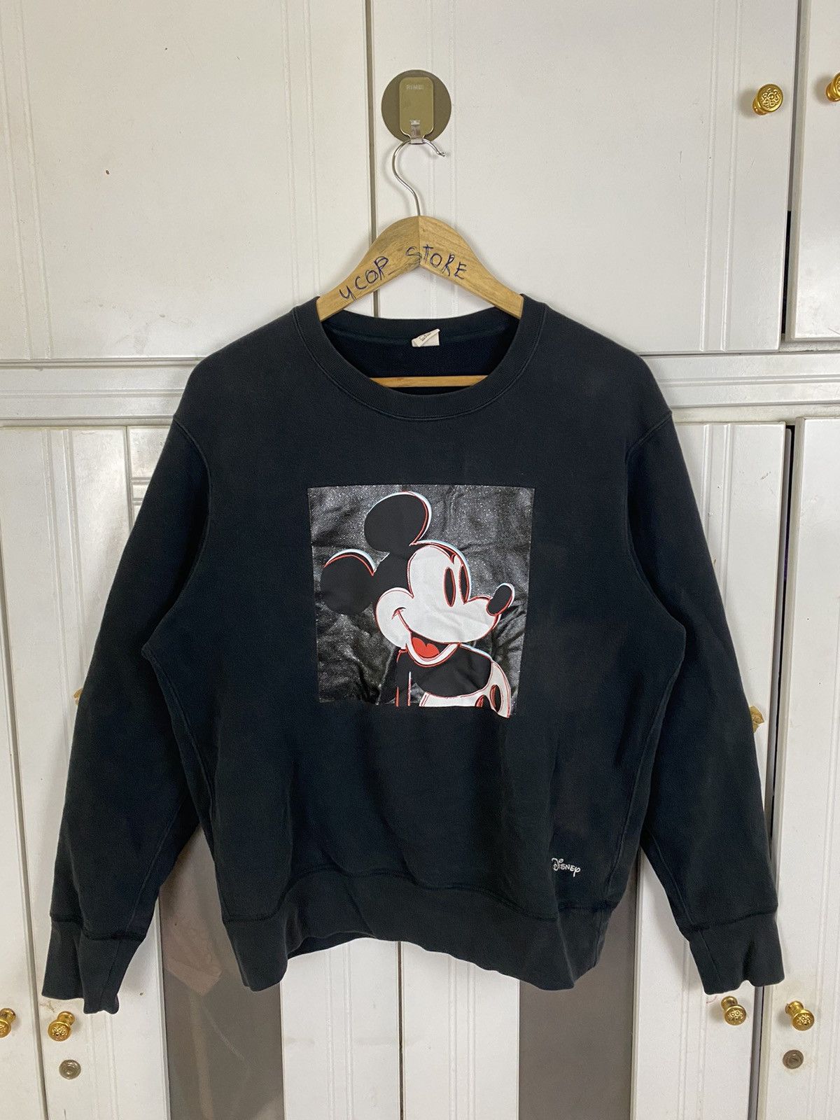 Disney × Uniqlo × Vintage Vintage Mickey Mouse Sweatshirt Size US L / EU 52-54 / 3 - 1 Thumbnail