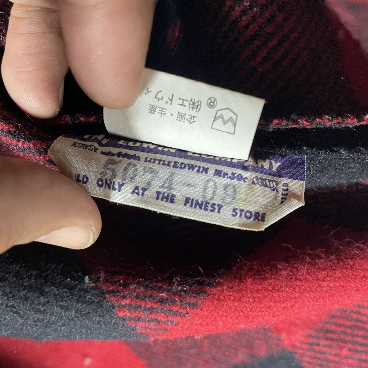 Edwin × Vintage Vintage Edwin Buffalo Plaid Tartan Jacket Size US S / EU 44-46 / 1 - 6 Thumbnail