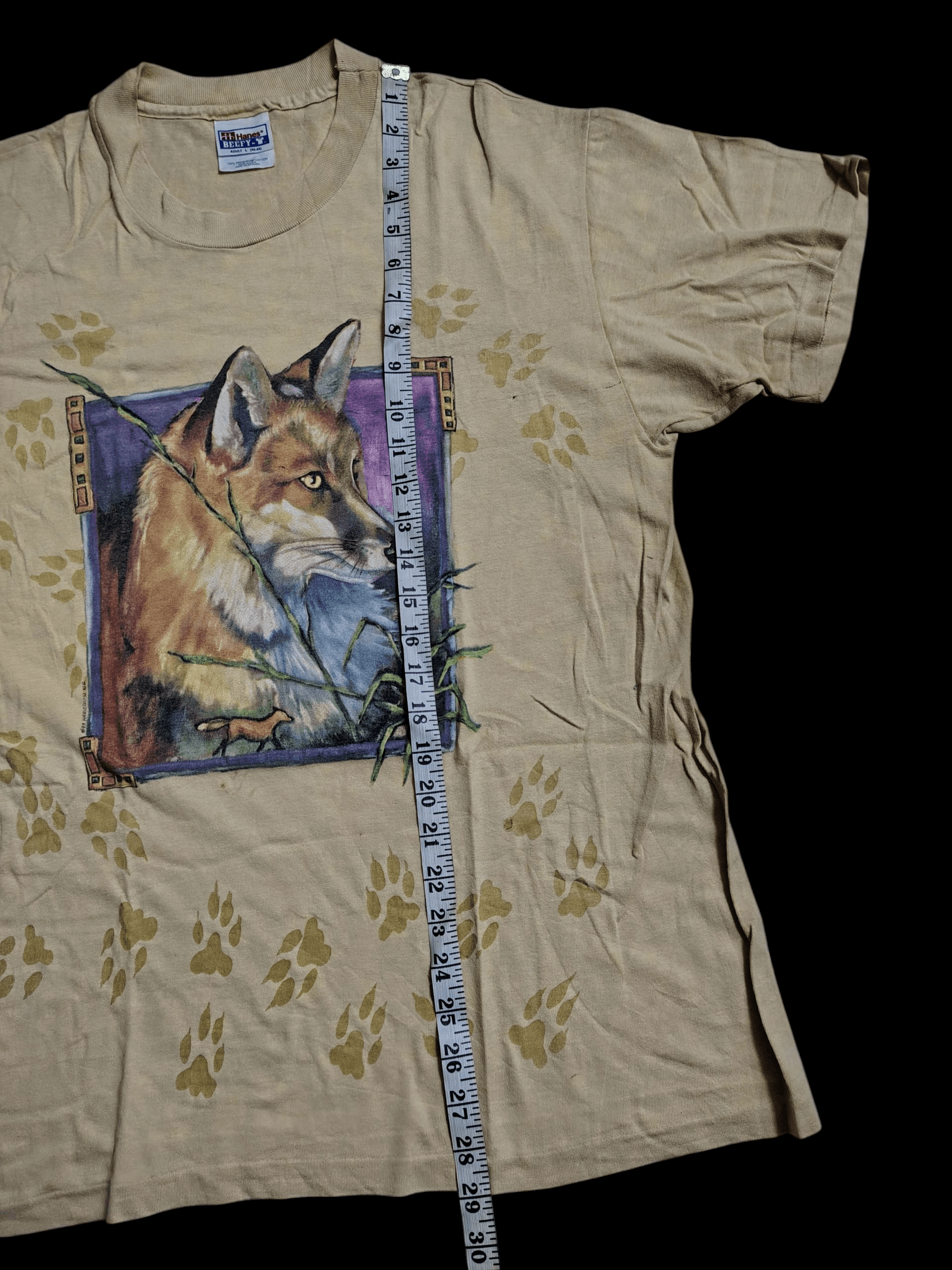 Hanes FOX © 1993 HARLIEQUIN N.G Size US L / EU 52-54 / 3 - 3 Thumbnail