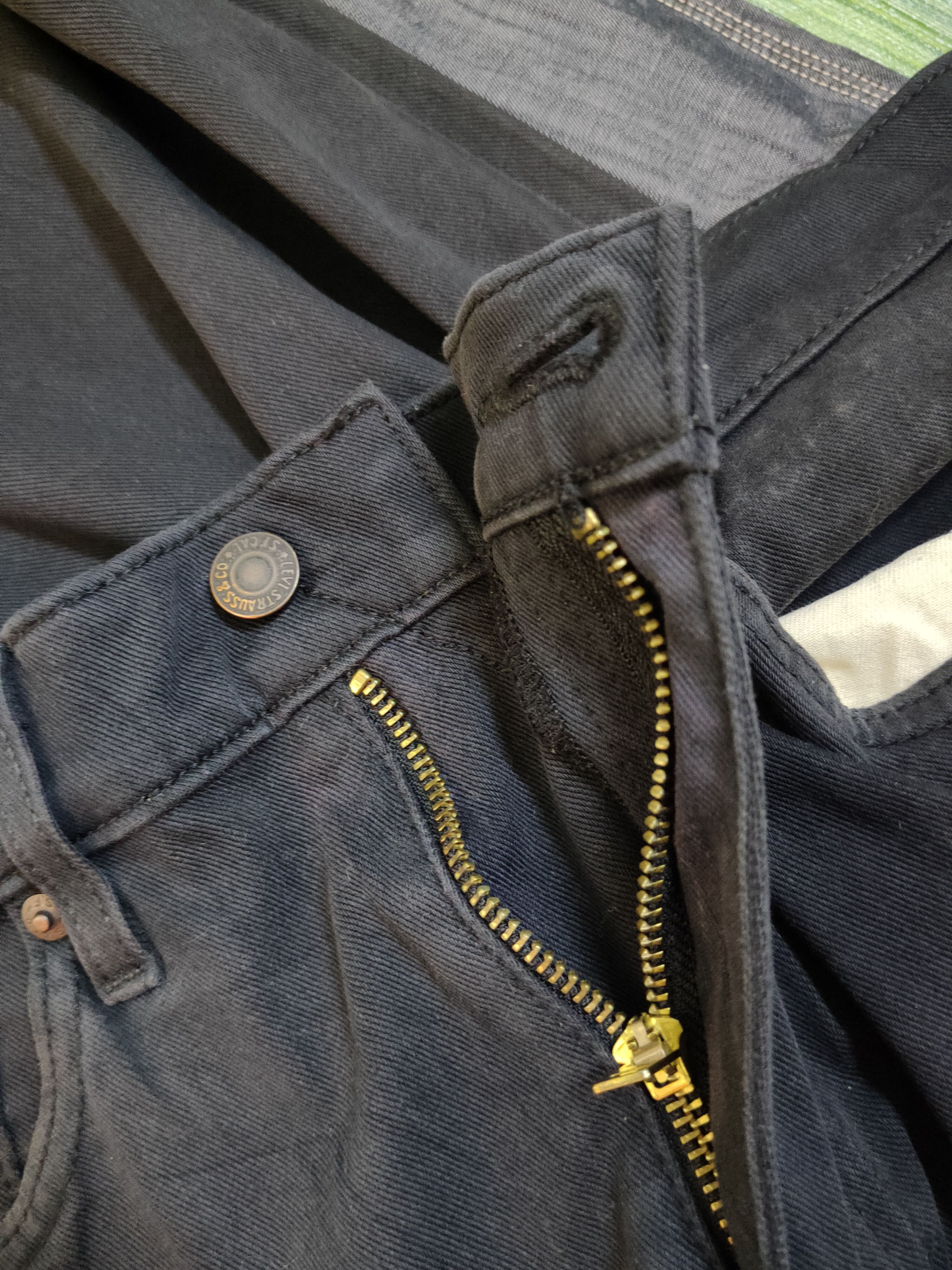 Levi's Levi's big E Black denim jeans Casual Pants #S1567 Size US 32 / EU 48 - 16 Thumbnail