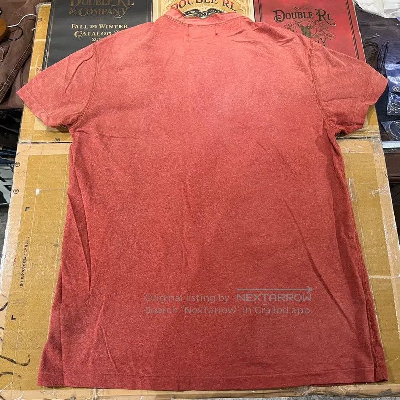 RRL Ralph Lauren RRL Ralph Lauren Old Henry short sleeved T-shirt base shir Size US M / EU 48-50 / 2 - 2 Thumbnail
