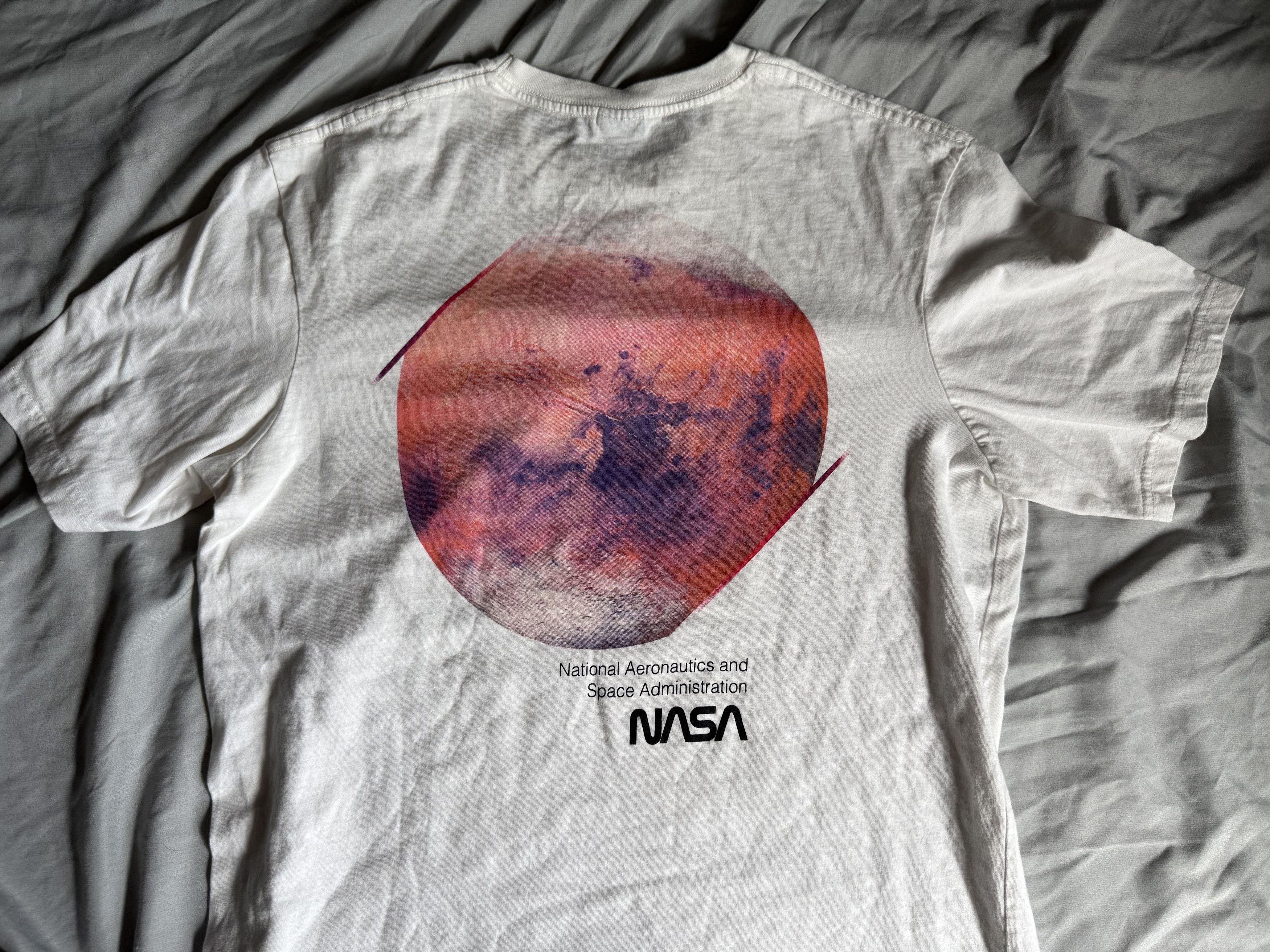 NASA TBar X Collab Nasa Men's Graphic T-Shirt L (feels like S/M) Size US M / EU 48-50 / 2 - 1 Thumbnail