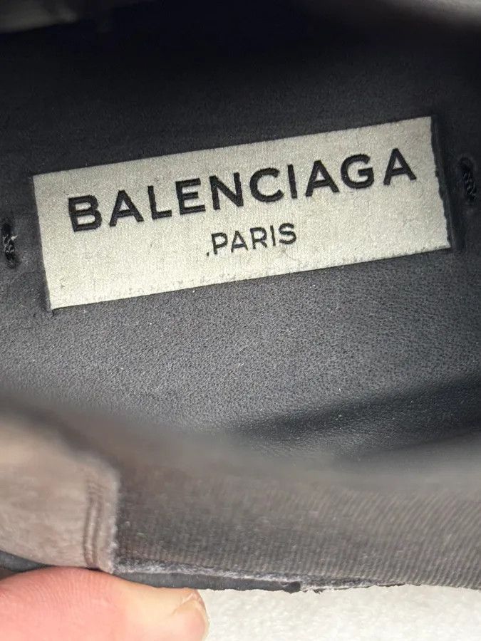 Balenciaga 2000s Balenciaga Grey Pure Leather Boots Size US 9 / EU 42 - 9 Thumbnail