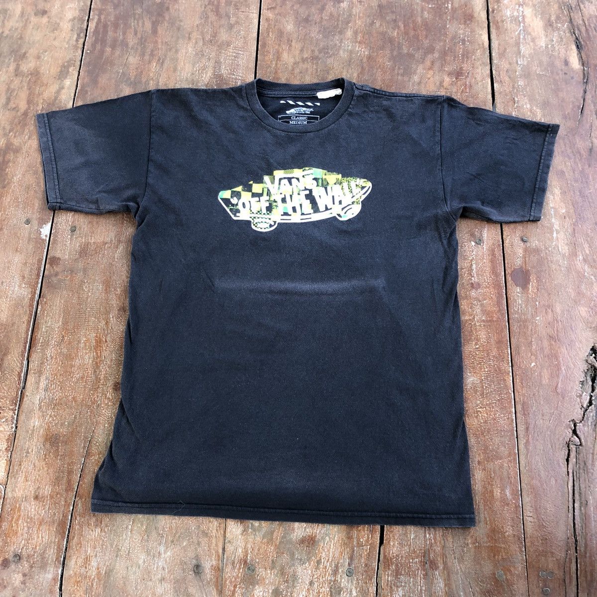 Vans Vintage Thrashed Faded Vans Of The Wall Rare Shirt Size US M / EU 48-50 / 2 - 2 Thumbnail