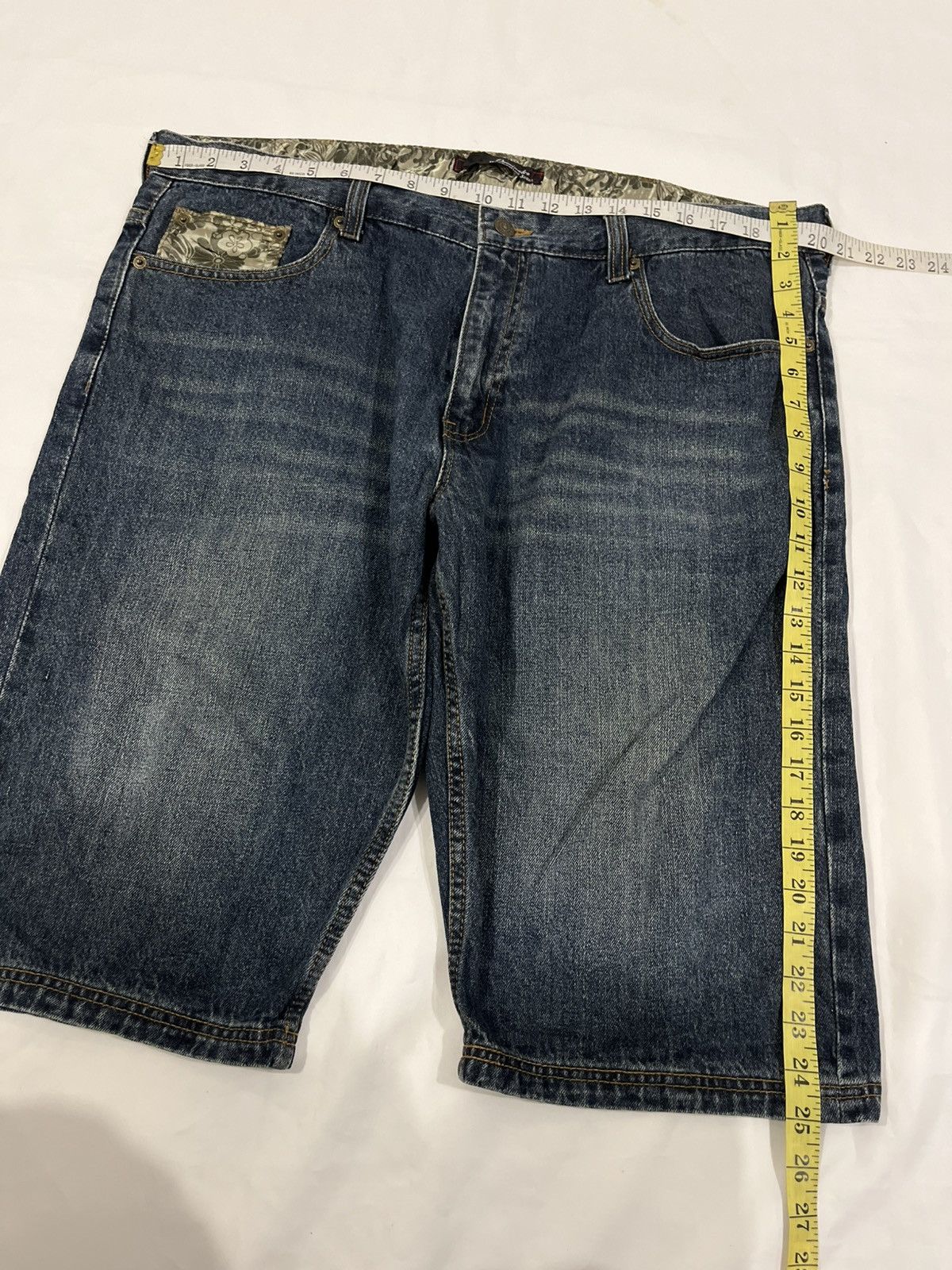 Other Japanese Fish Koi Dominate Embrodery Double Pocket Jeans Size US 40 / EU 56 - 9 Thumbnail