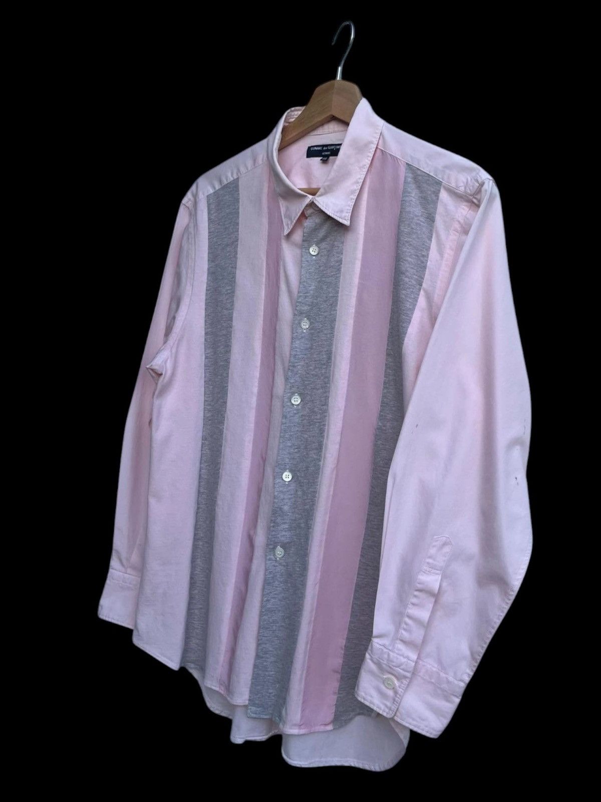 Comme des Garcons Homme AD2006 Comme des Garcons Homme Front Switching Shirt Size US XS / EU 42 / 0 - 5 Thumbnail