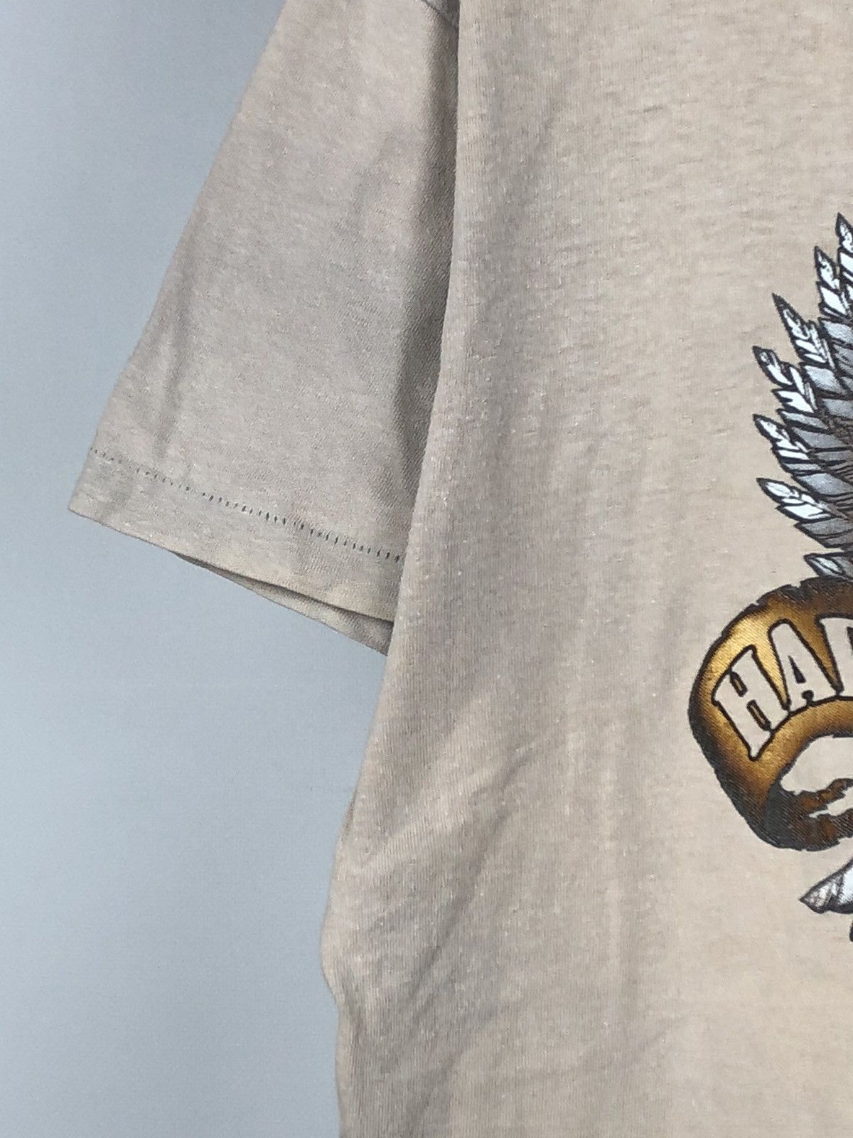 Harley Davidson Very Vintage Distressed Harley-Davidson 3D Emblem 1990 Size US M / EU 48-50 / 2 - 4 Thumbnail