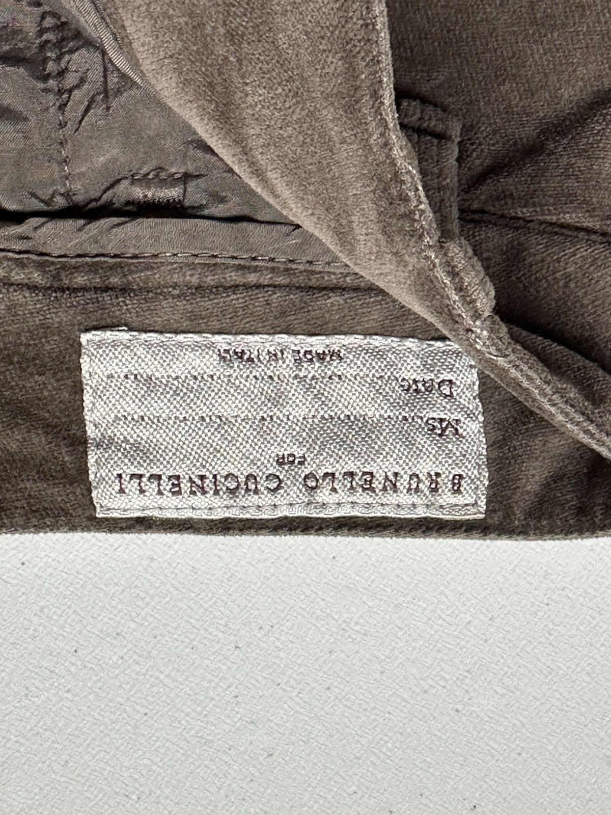 Brunello Cucinelli Brunello Cucinelli Velvet Pants Womens Size 26" / US 2 / IT 38 - 13 Thumbnail