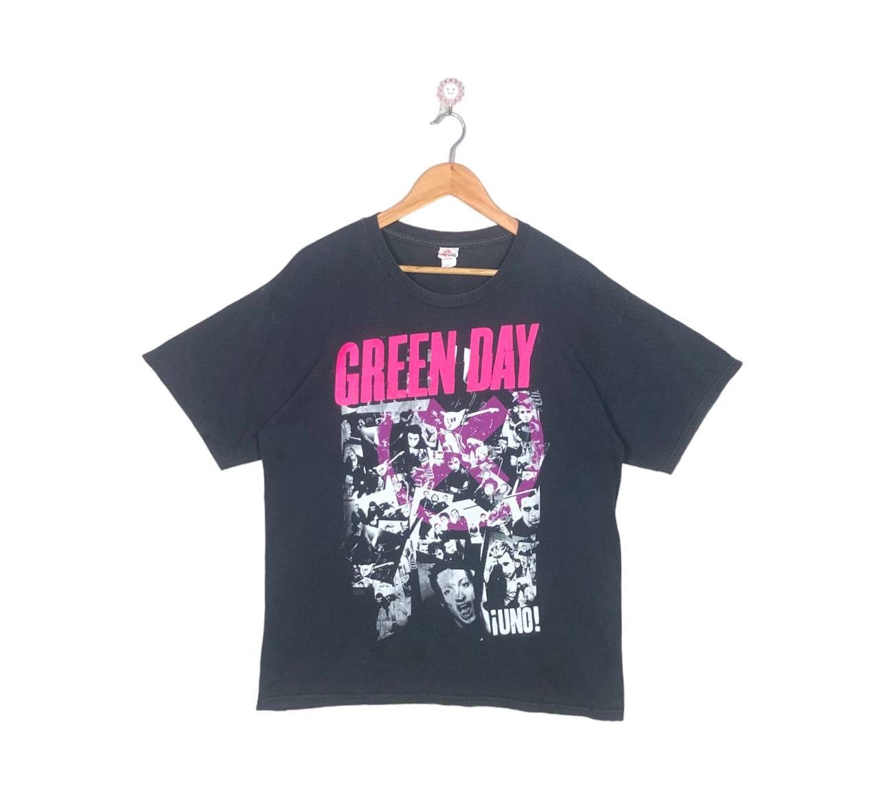 Band Tees Crazy Y2K Green Day Rock Band Printed Tee Shirt Size US L / EU 52-54 / 3 - 1 Thumbnail