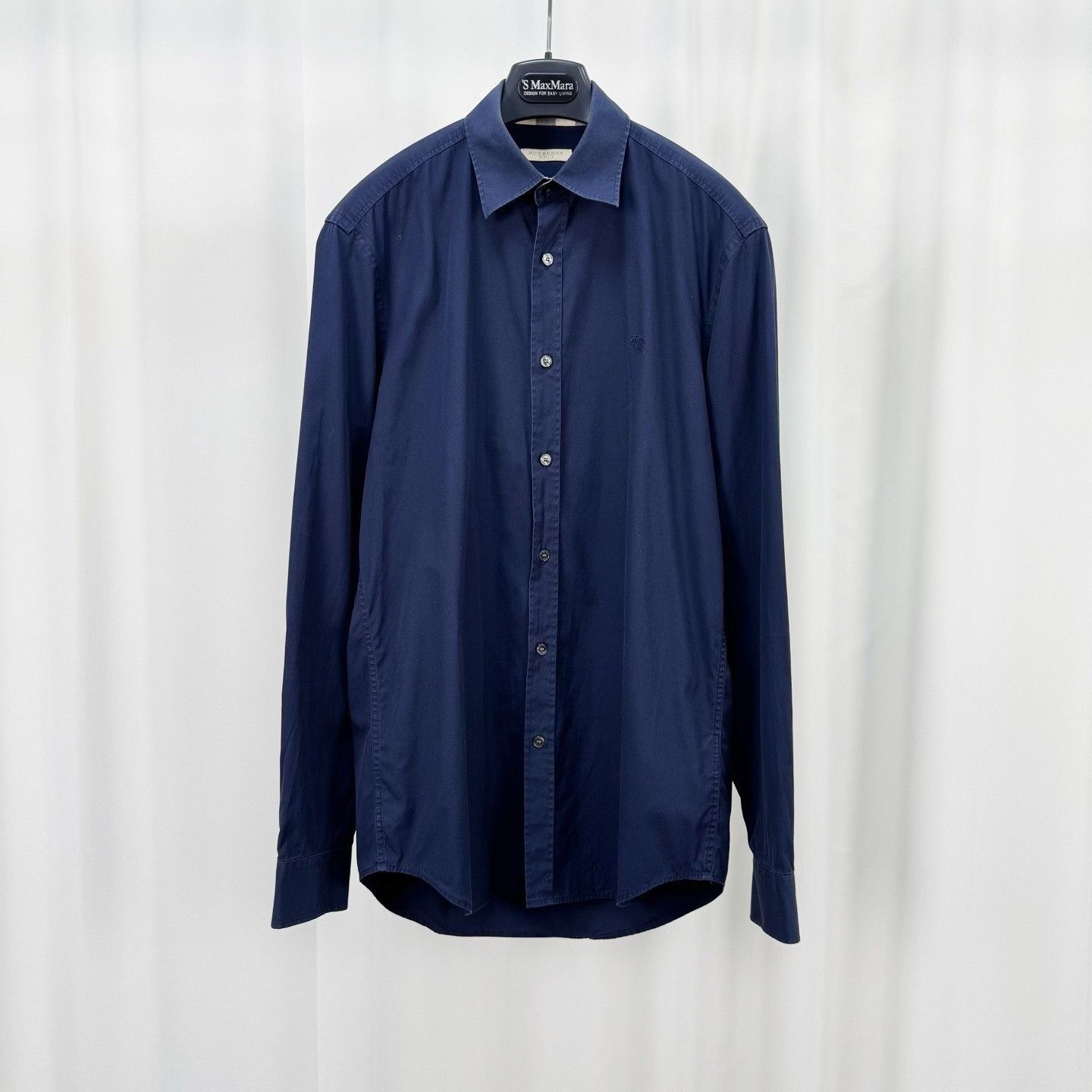 Burberry Burberry Embroidered Equestrian Knight Check Shirt Size US S / EU 44-46 / 1 - 1 Thumbnail