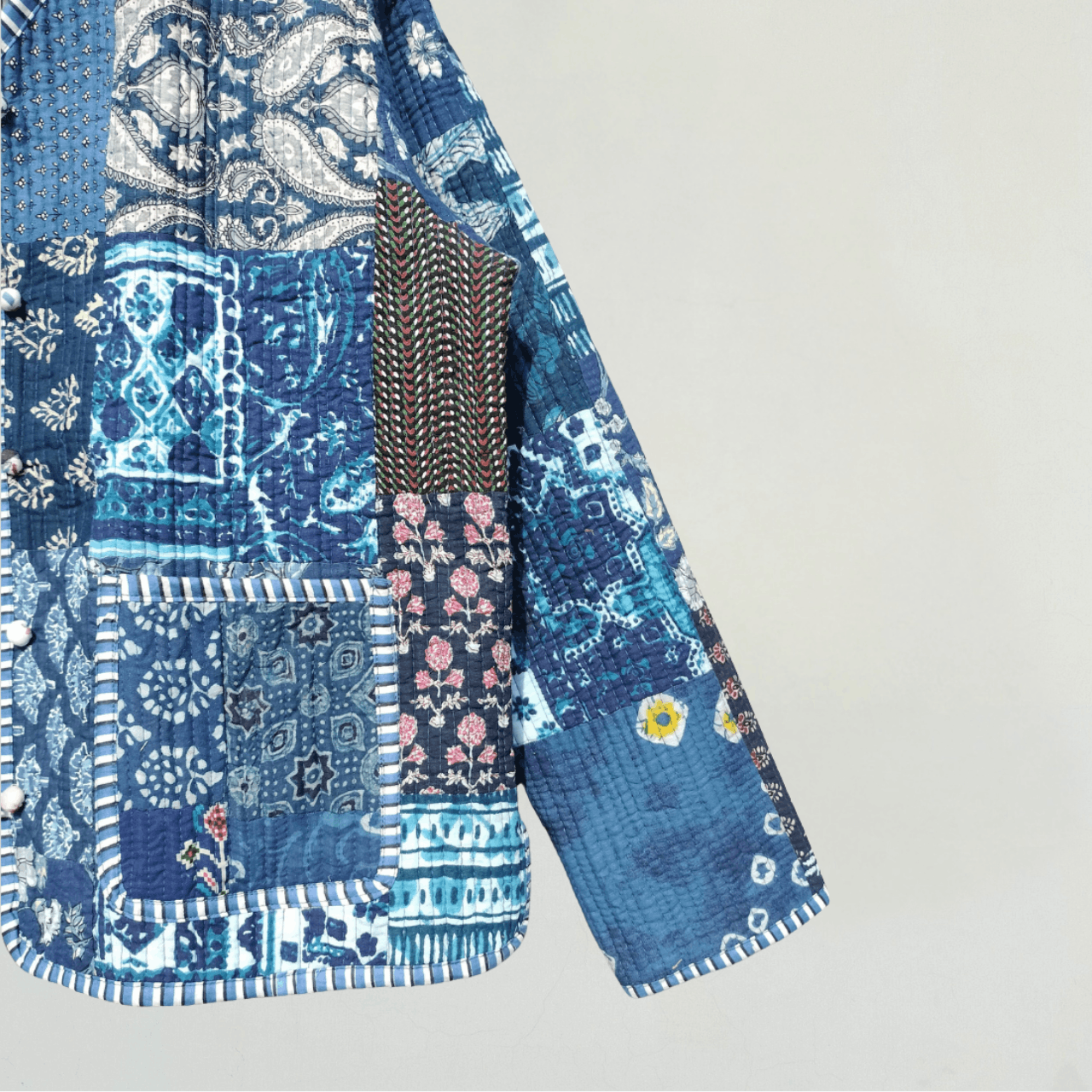 Vintage Vintage Reversible Quilted Jacket Size M / US 6-8 / IT 42-44 - 5 Thumbnail
