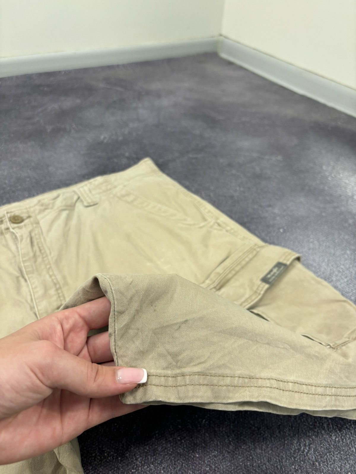 Vintage Vintage Wrangler Y2K Utility Hype USA Baggy Cargo Shorts Size US 40 / EU 56 - 6 Thumbnail