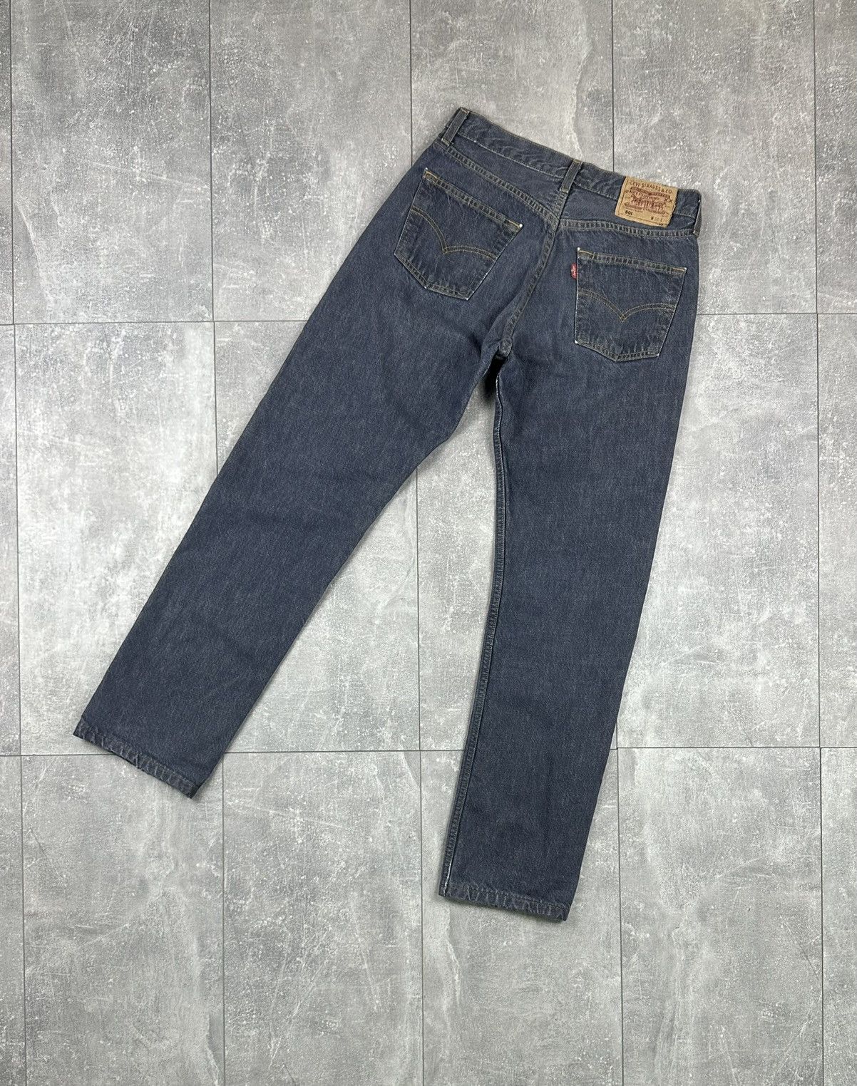 Levi's Levis 501 Silver Vintage Retro Denim Jeans Pants Size US 30 / EU 46 - 1 Thumbnail