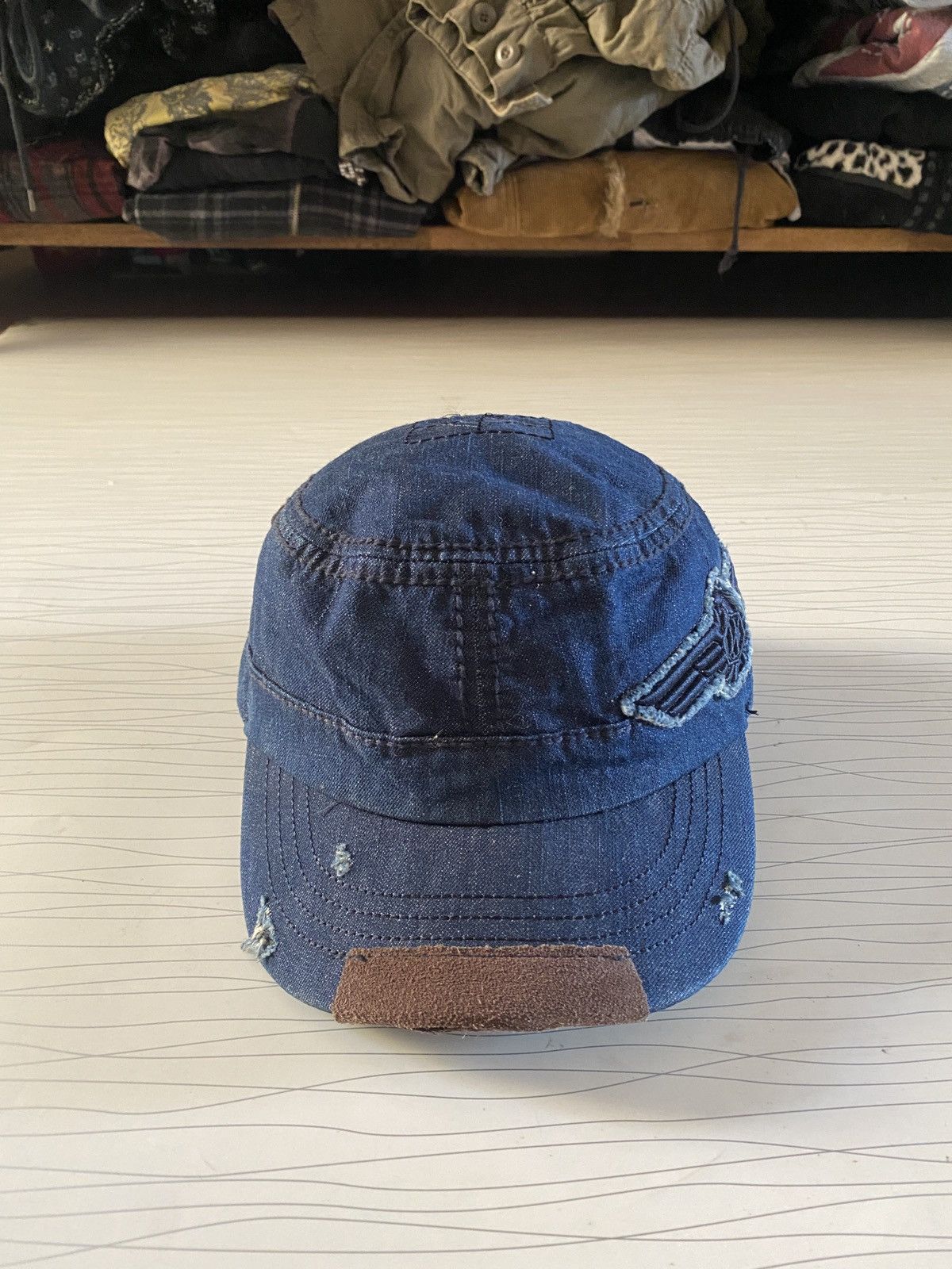 If Six Was Nine Distressed H coustic patrol cap Size ONE SIZE - 1 Thumbnail