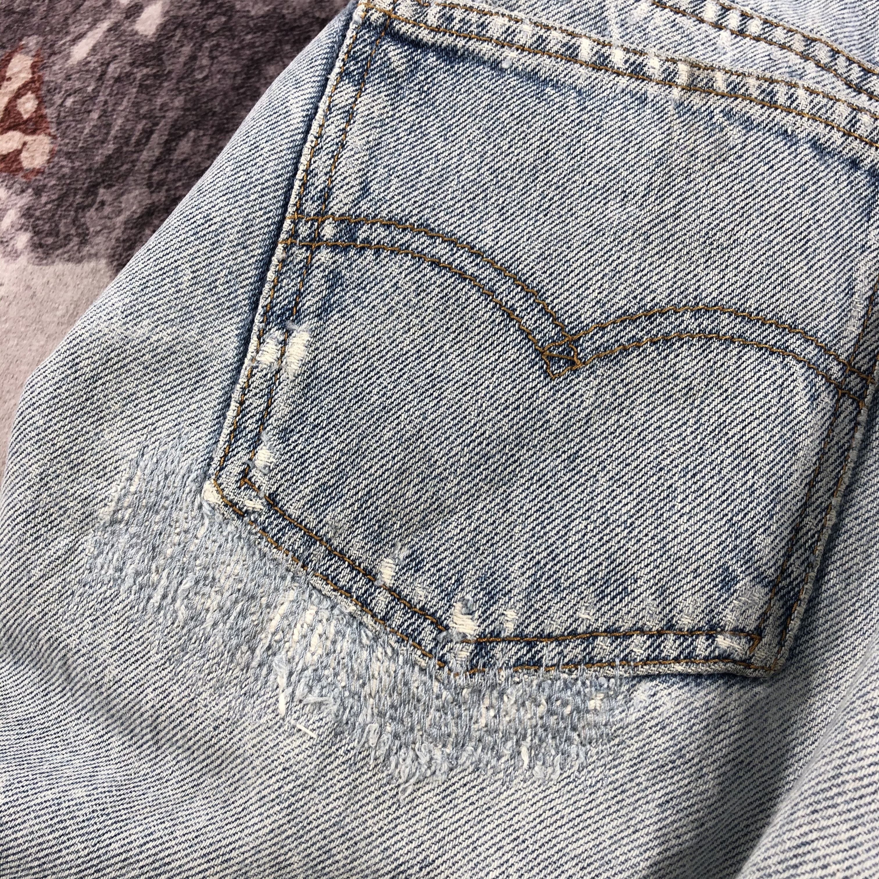 Levi's × Vintage 90s Vintage Light Wash Levis 505 Jeans-JM2662 Size US 34 / EU 50 - 8 Thumbnail