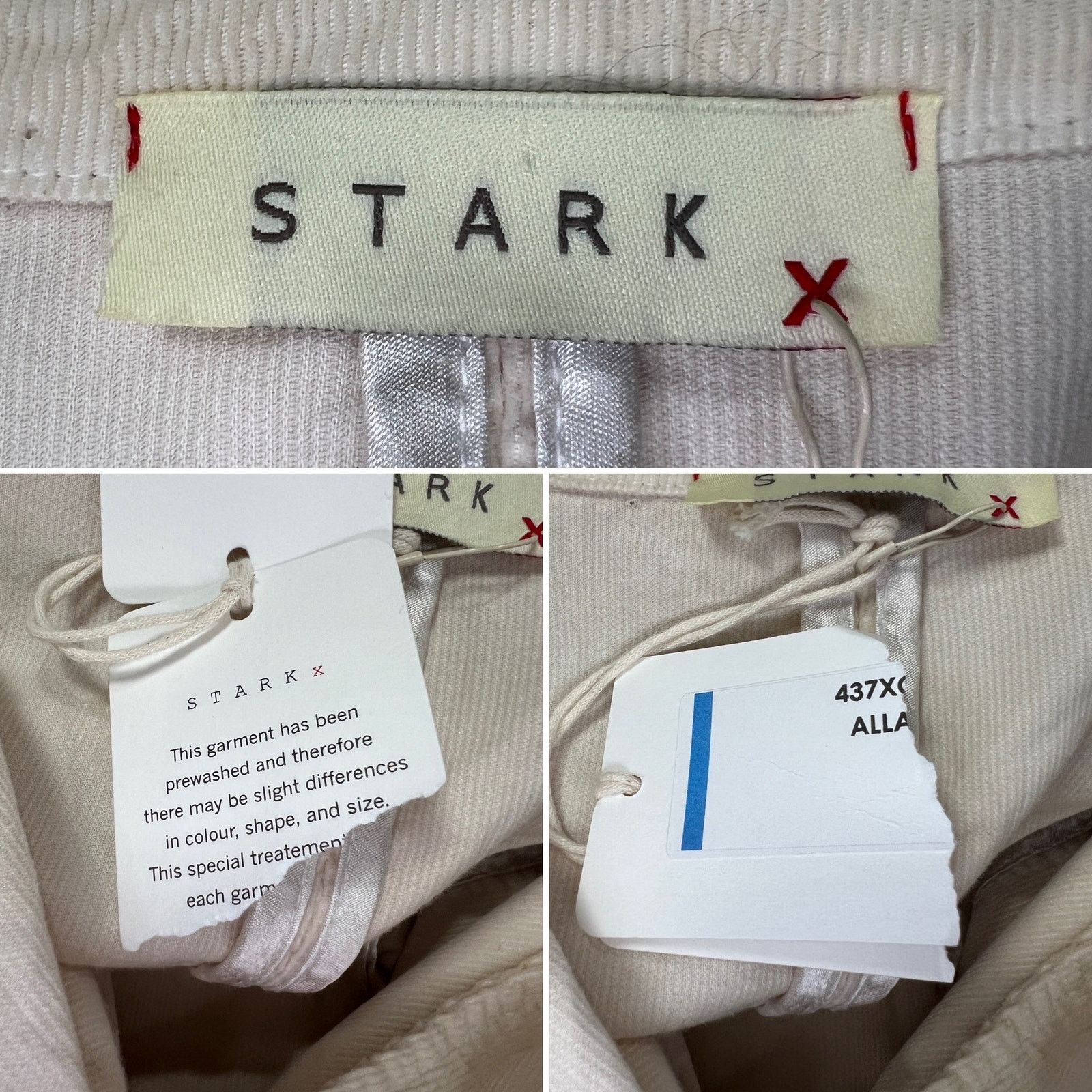 Other Stark X Allan Corduroy Blazer Cream Beige Size M NWT Size M / US 6-8 / IT 42-44 - 3 Thumbnail