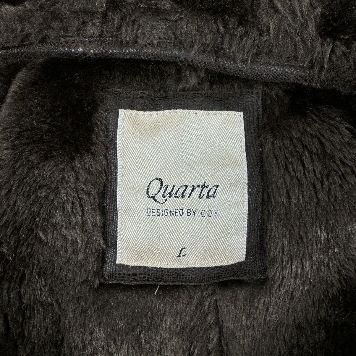 If Six Was Nine ☀️QUARTA COX SYNTHETIC LEATHER FUR HOODIE JACKET Size US L / EU 52-54 / 3 - 10 Thumbnail