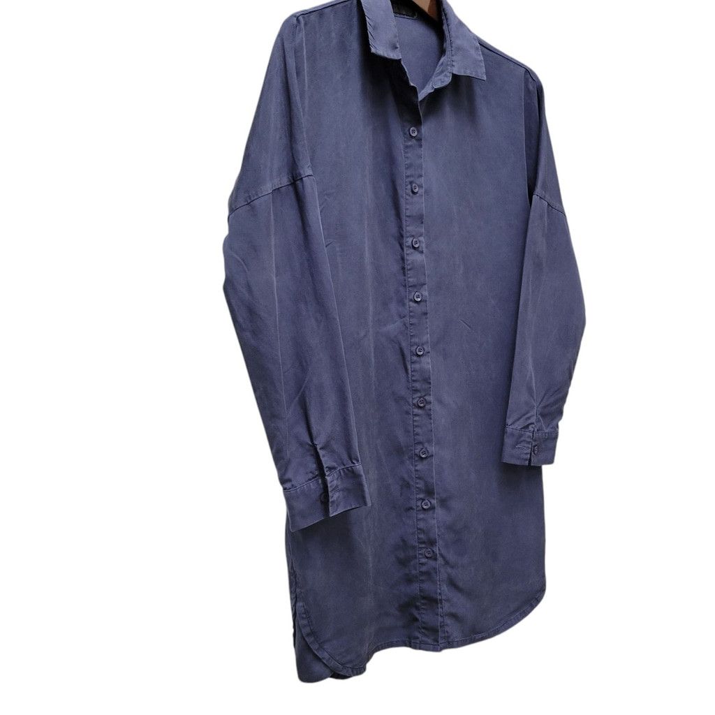 Other Blaque Label Women's Long-Sleeves Shirt Dress Navy Size XS Size XS / US 0-2 / IT 36-38 - 3 Thumbnail