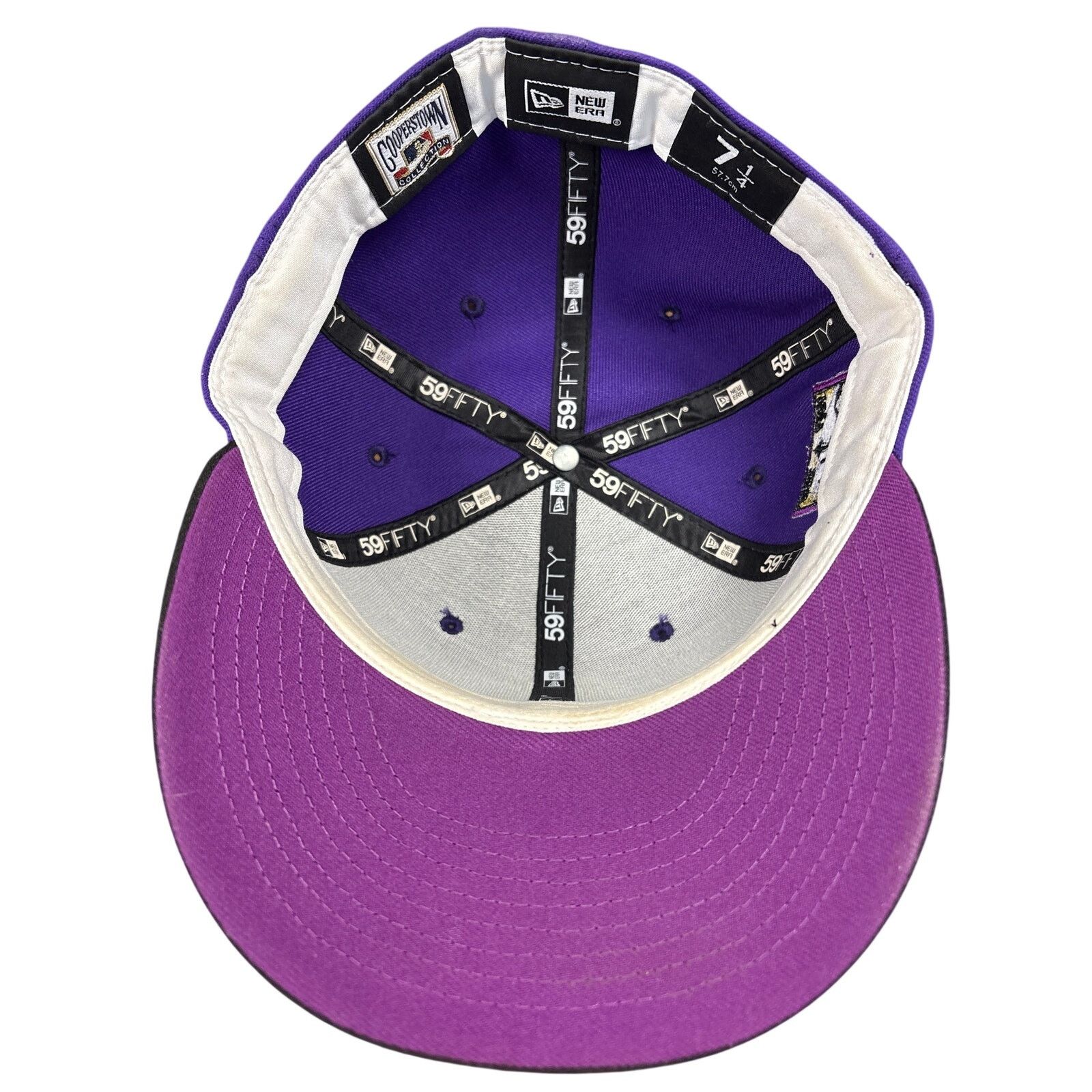 New Era New Era Seattle Mariners Crown Royal 2022 59FIFTY Hat 7 1/4 Size ONE SIZE - 4 Thumbnail