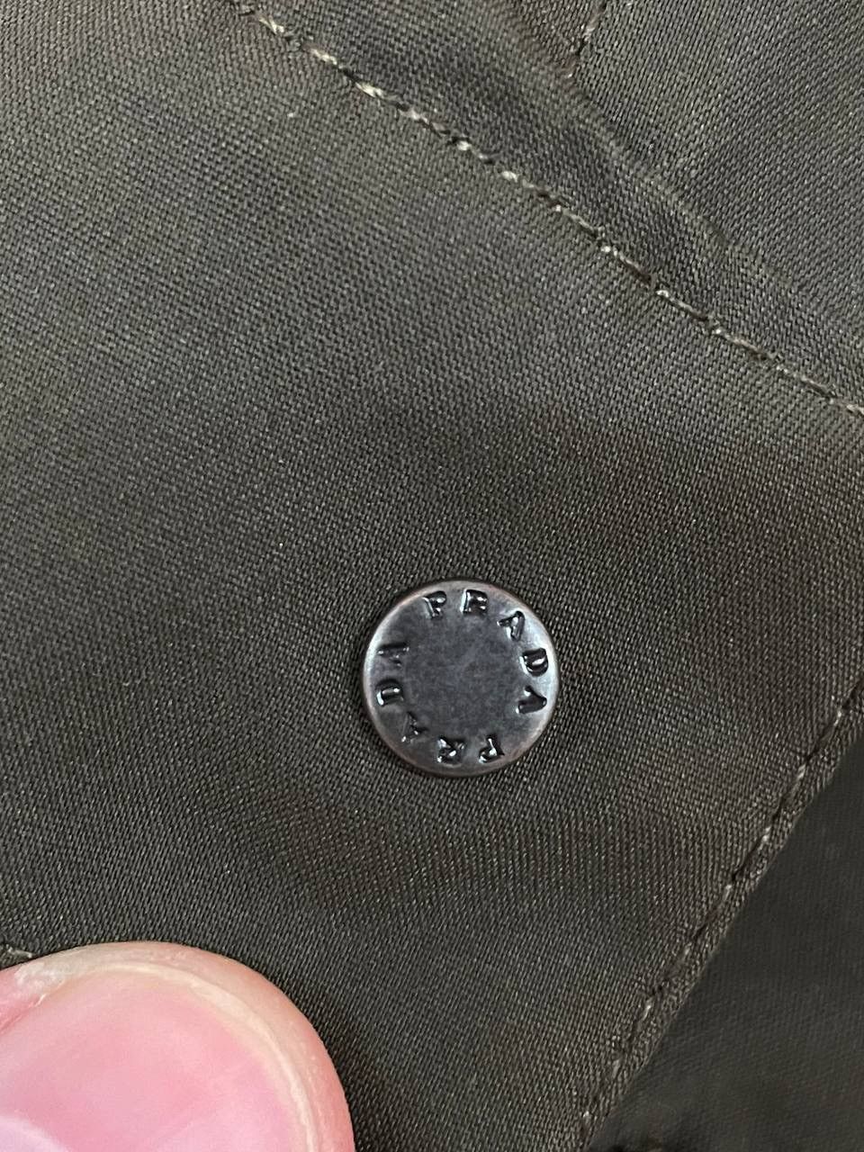Prada 2010 Vintage Prada Pants Black Tab Logo Size 27" / US 4 / IT 40 - 10 Thumbnail