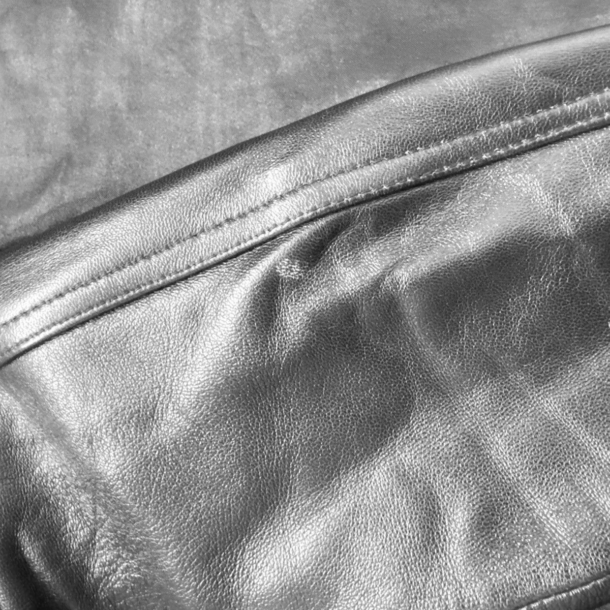 Vintage Iconic super long matrix leather coat Size L / US 10 / IT 46 - 9 Thumbnail