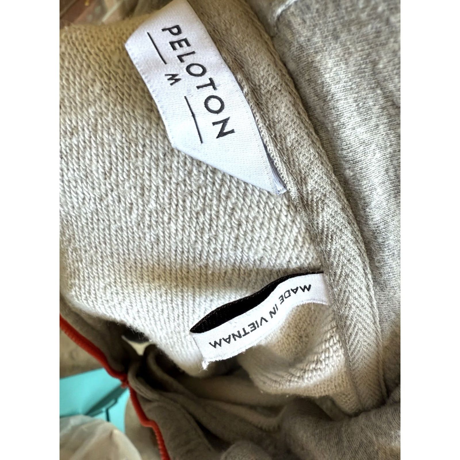 Vintage Peloton Women's Pullover Hoodie Gray Medium Pocket Half Zip Sweatshirt Sweatshirt (Regular) Mens? Womens? Size M / US 6-8 / IT 42-44 - 6 Thumbnail