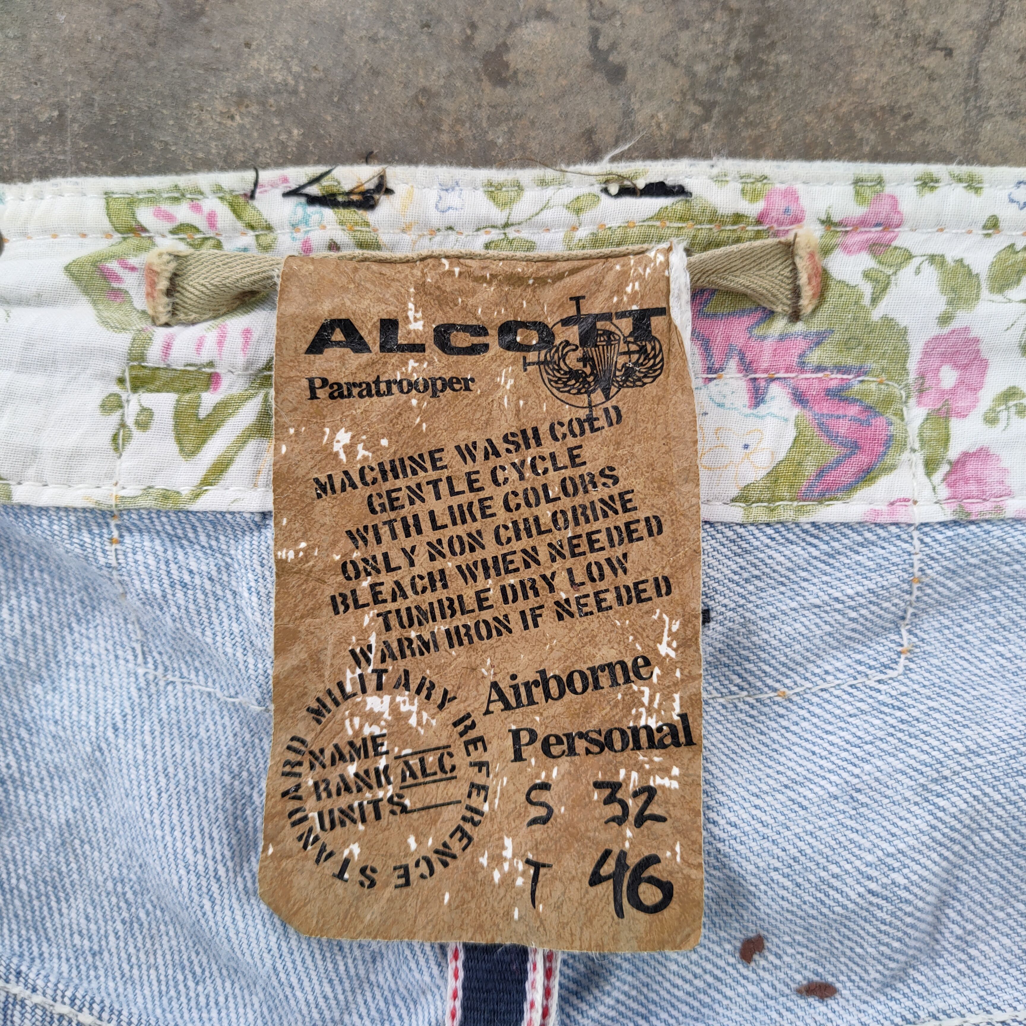 Japanese Brand VINTAGE JAPANESE ALCOTT ART FADED JEANS PANTS Size US 32 / EU 48 - 14 Thumbnail