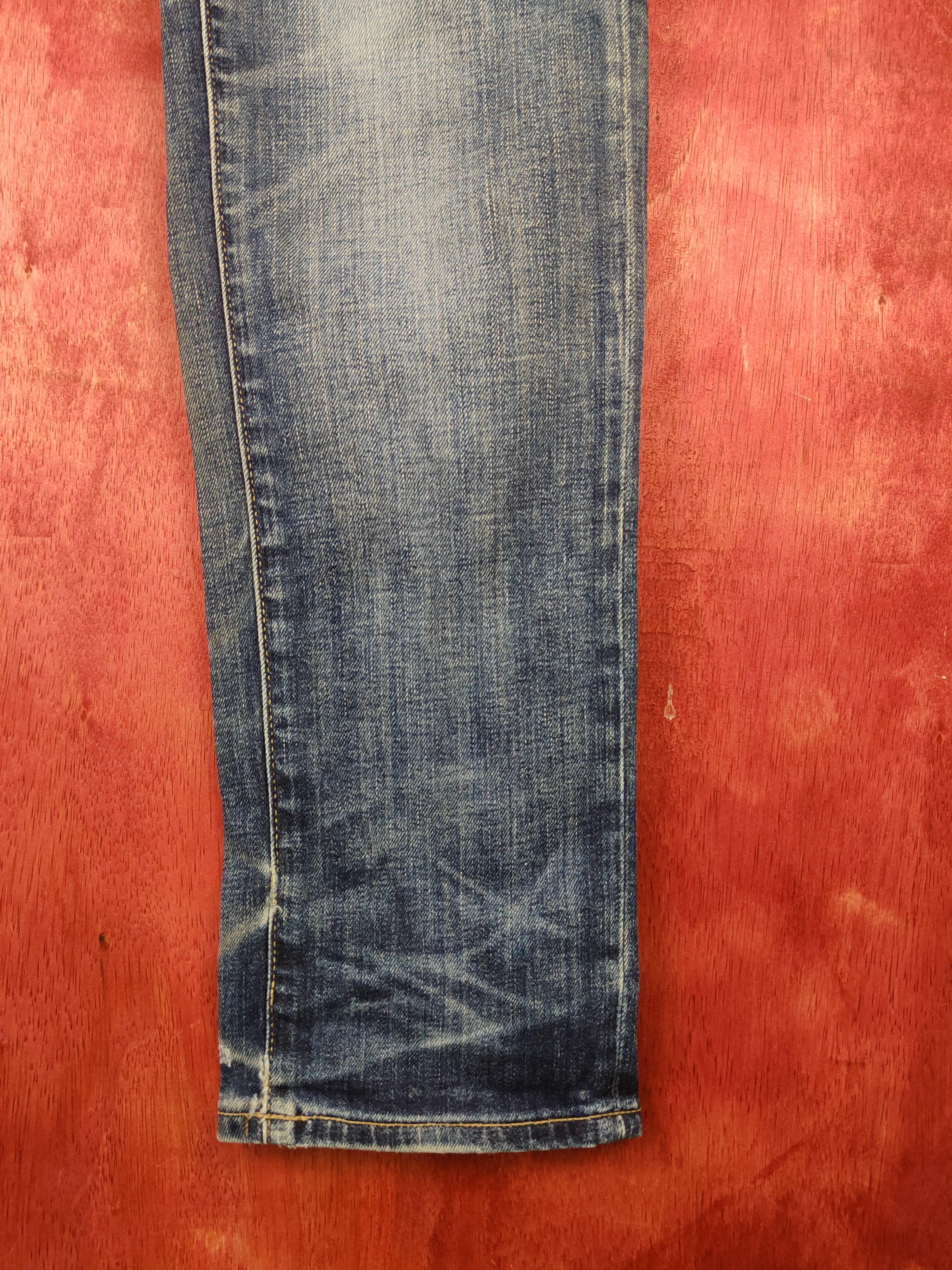 Japanese Brand Uniqlo japan vintage Blue jeans Denim Pants #S1369 Size US 32 / EU 48 - 6 Thumbnail
