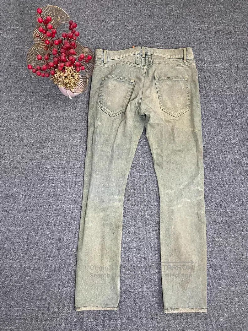 Saint Laurent Paris Saint Laurent Paris First Generation Destroyed Denim Jeans Size US 30 / EU 46 - 9 Thumbnail