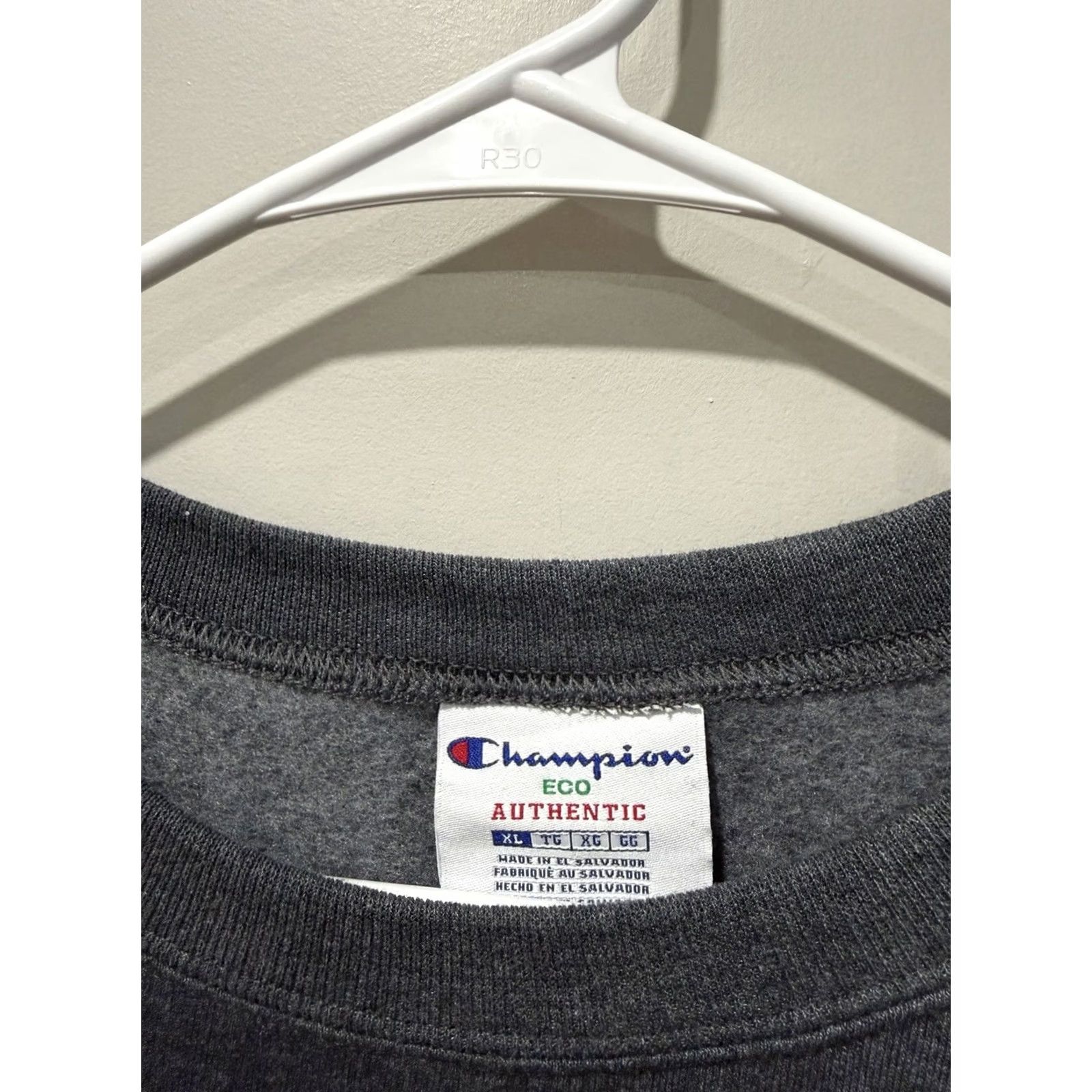 Champion Champion Sweatshirt XL Long Sleeve Logo Bird Twitter Elon Musk Gray Mens Size US XL / EU 56 / 4 - 3 Thumbnail
