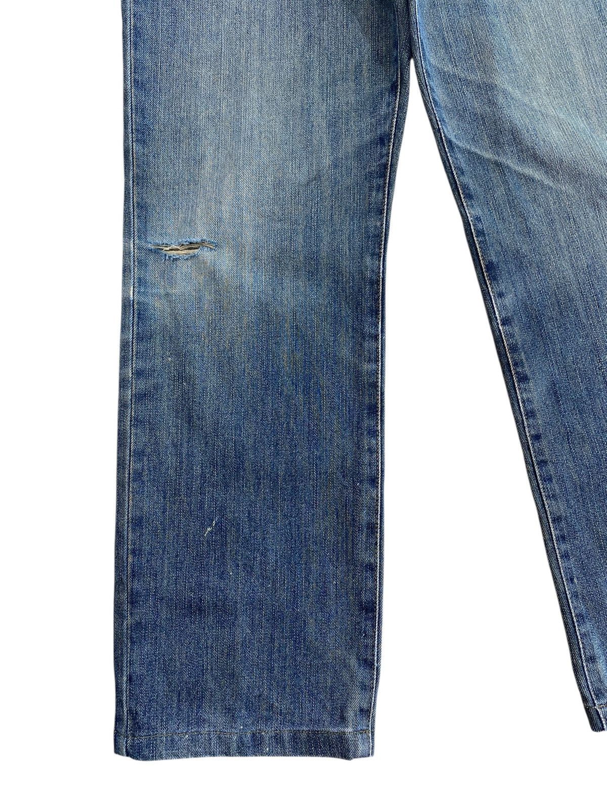 Edwin Edwin Brand Faded Wash Ripped Style Loose Jeans Size US 30 / EU 46 - 5 Thumbnail