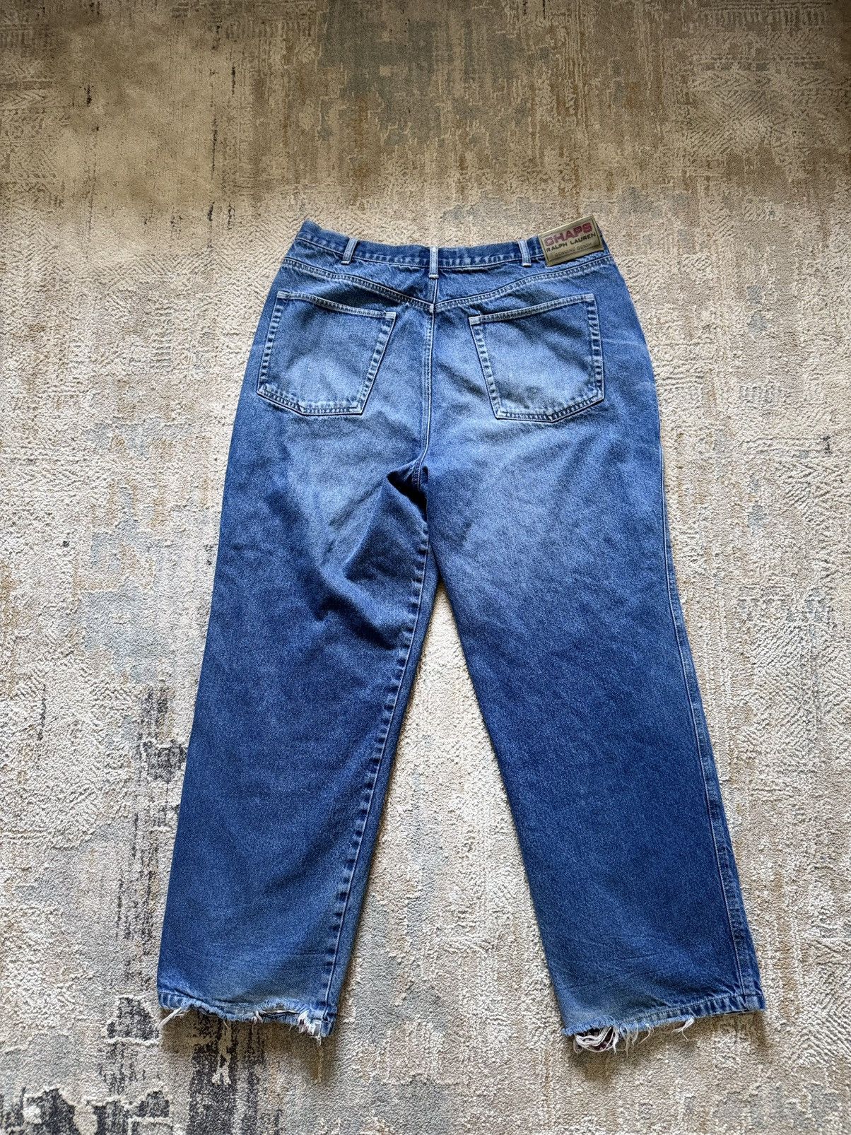 Chaps Ralph Lauren Vintage 90s Chaps Ralph Lauren Cargo Jeans Size US 38 / EU 54 - 2 Thumbnail