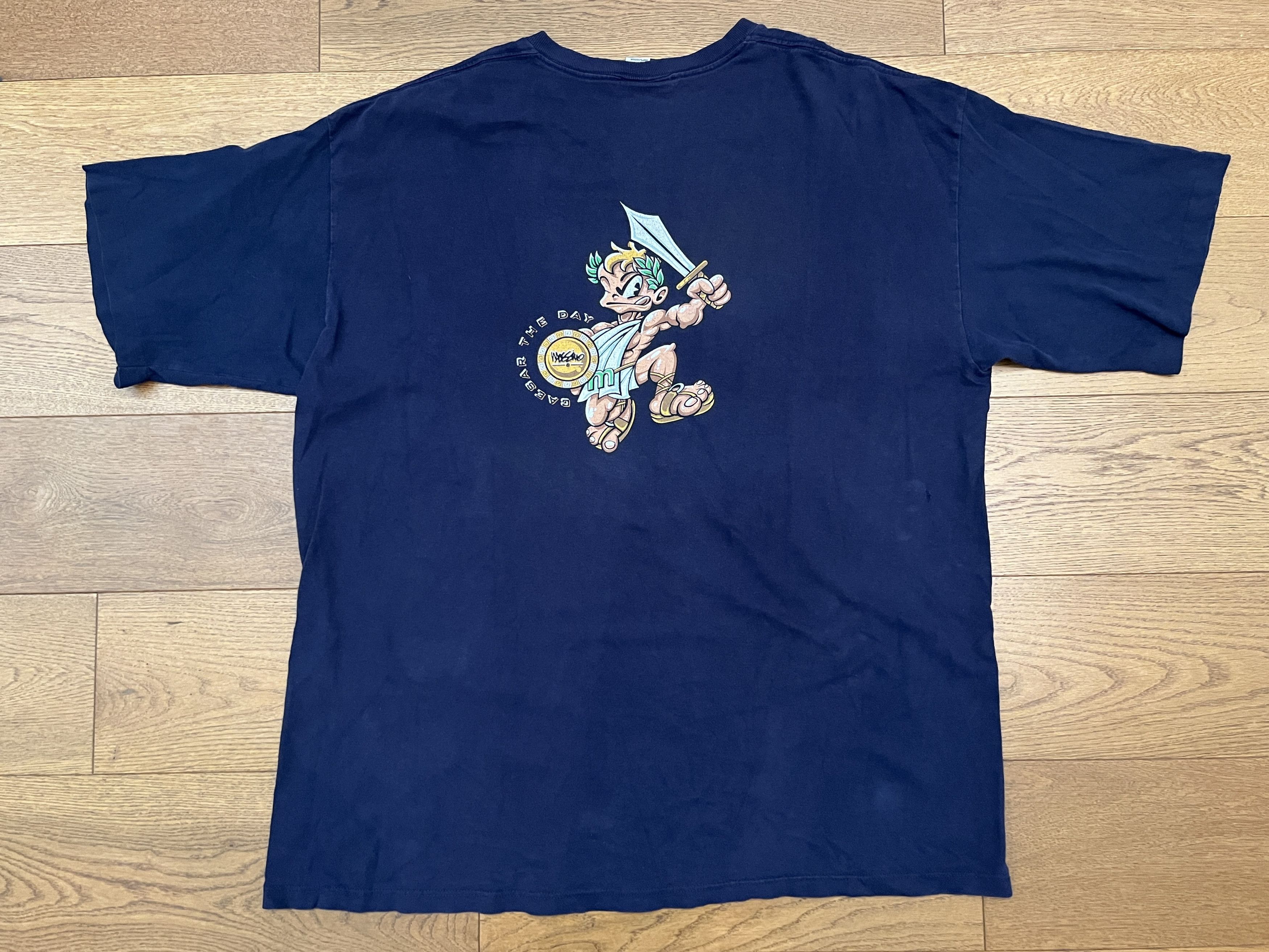 Mossimo Vtg 90s Mossimo "Day of Reckoning" Paper-Thin Graphic Tee L Size US XL / EU 56 / 4 - 3 Thumbnail