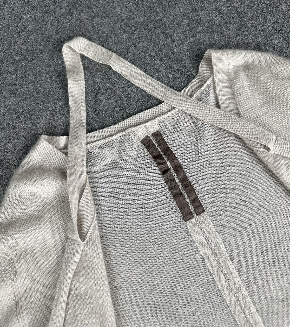Rick Owens Rick Owens - “Creatch” S/S08 Pearl Cashmere Ribbed Cardigan Size US XS / EU 42 / 0 - 3 Thumbnail