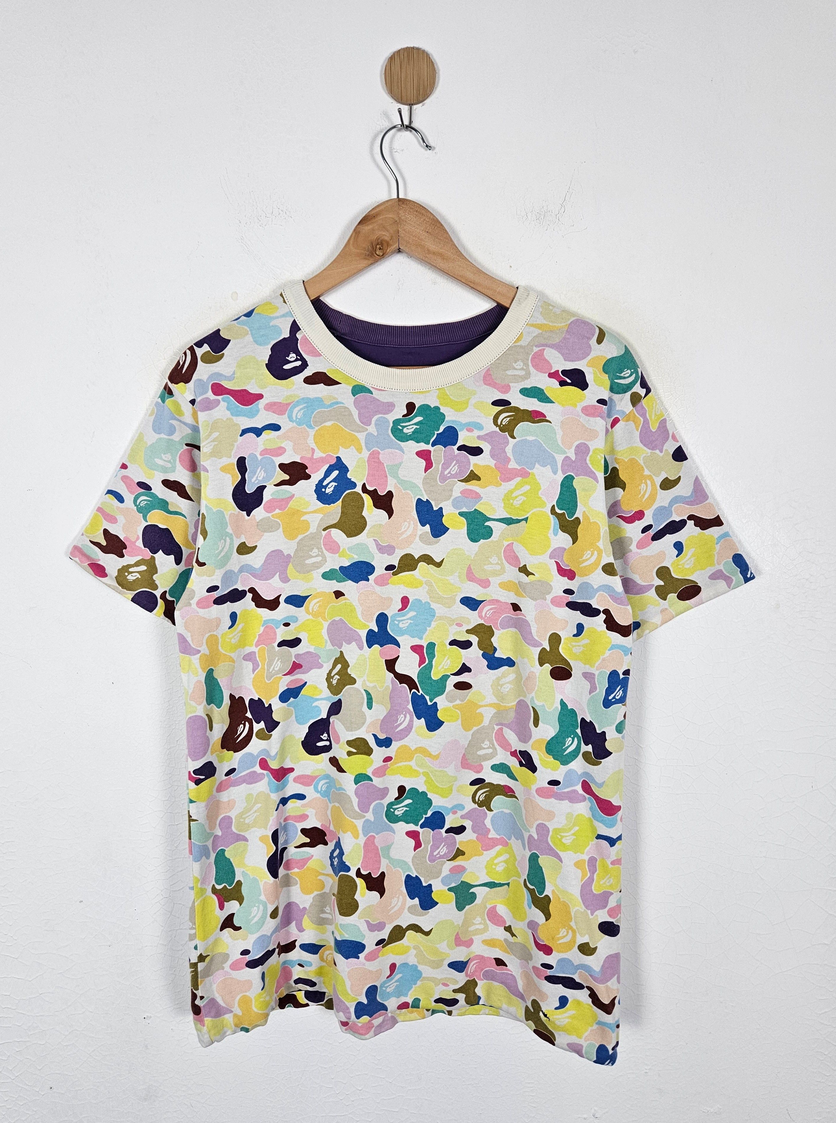 Bape A Bathing Ape BAPE Multi Camo Reversible Tee Size US M / EU 48-50 / 2 - 1 Thumbnail