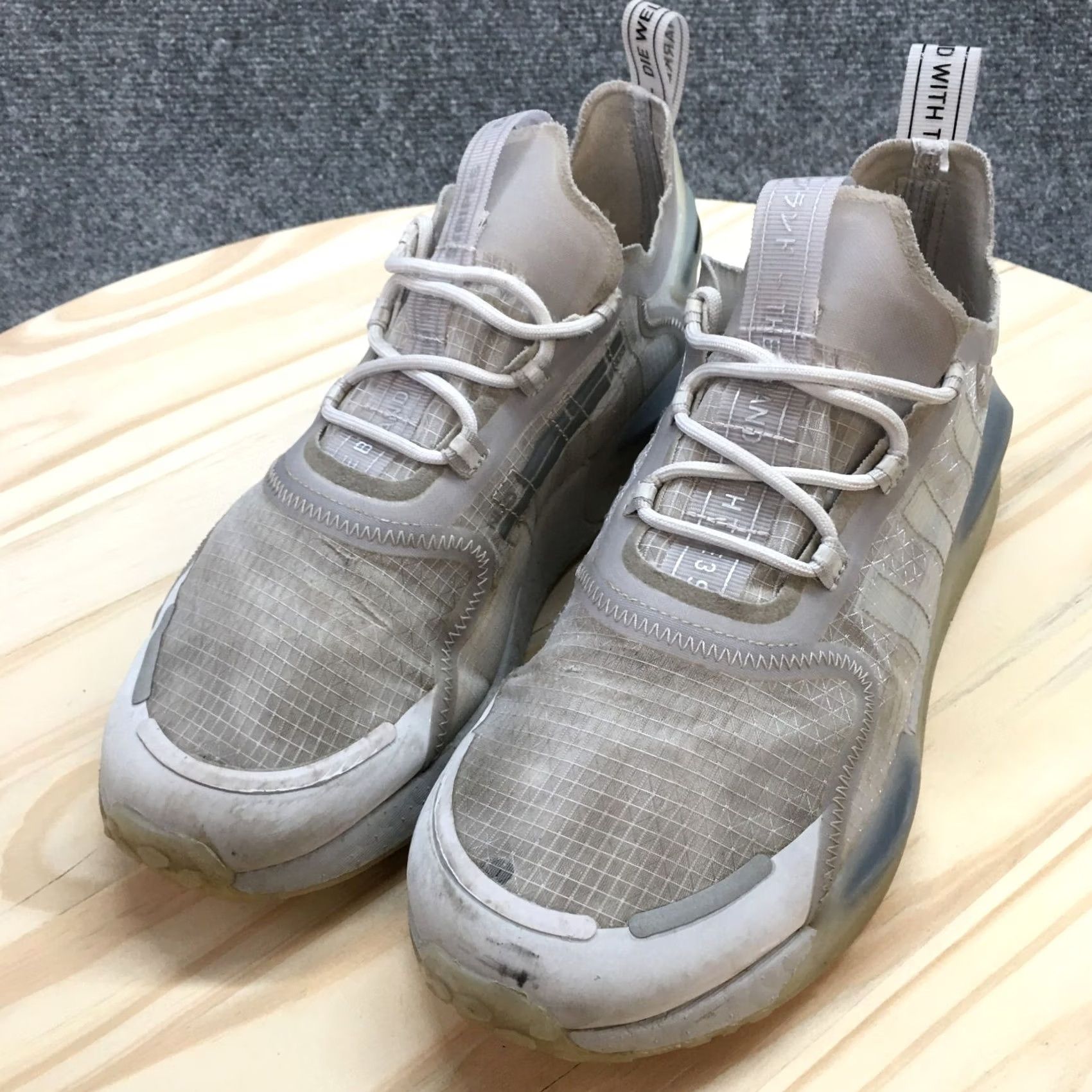 Adidas Adidas Sneaker Women 10 Gray NMD V3 Dash Athletic Running Lace Up Casual Comfort Size US 10 / IT 40 - 6 Thumbnail