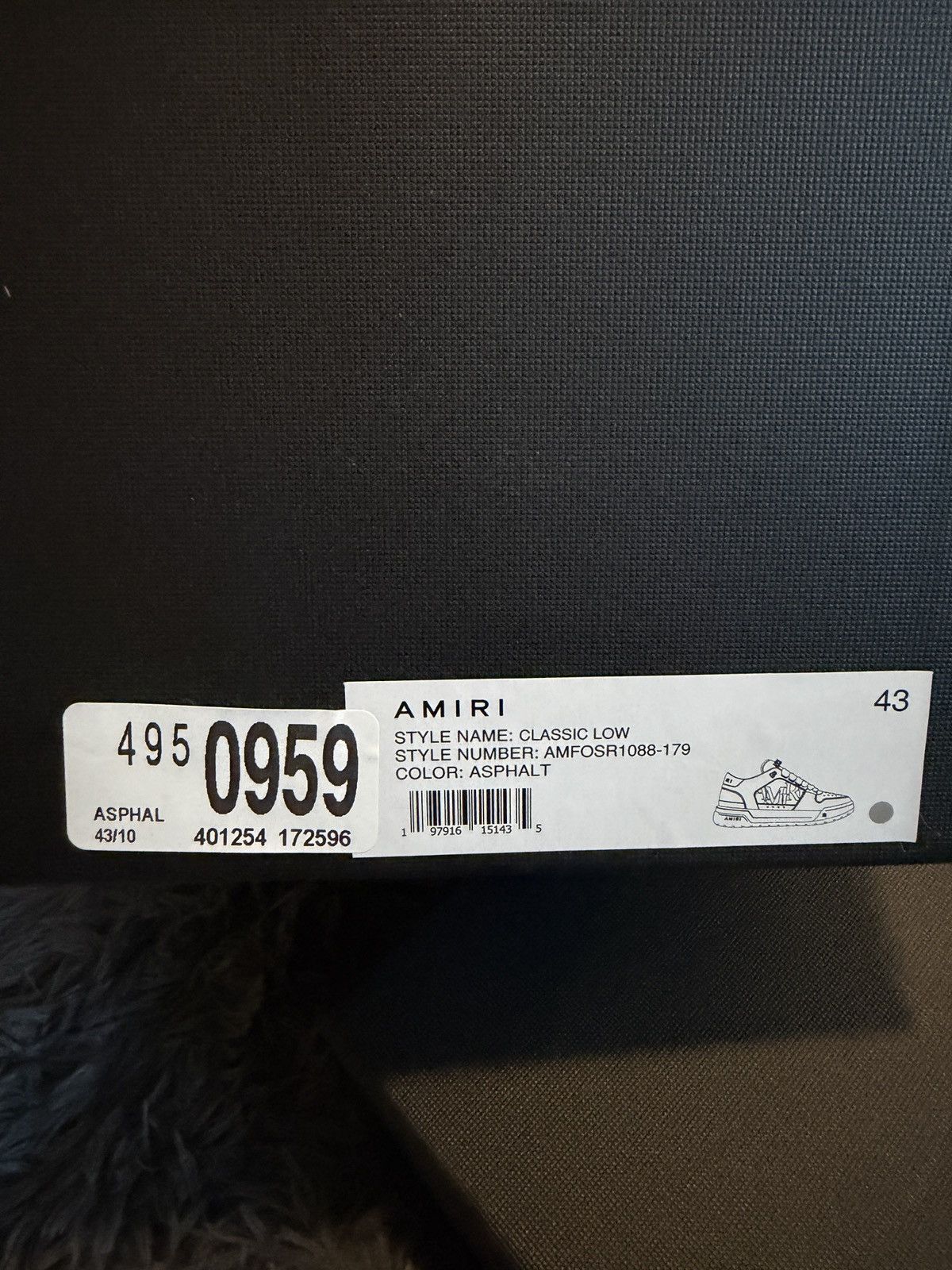Amiri AMIRI Asphalt Size US 10 / EU 43 - 7 Thumbnail