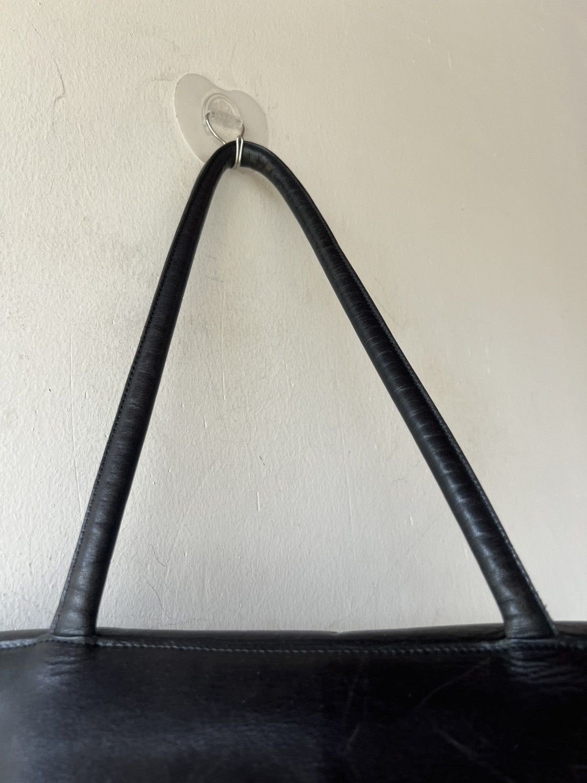 Leather Vintage B. Stuff Japan Patina Black All Leather Bag Size ONE SIZE - 25 Thumbnail