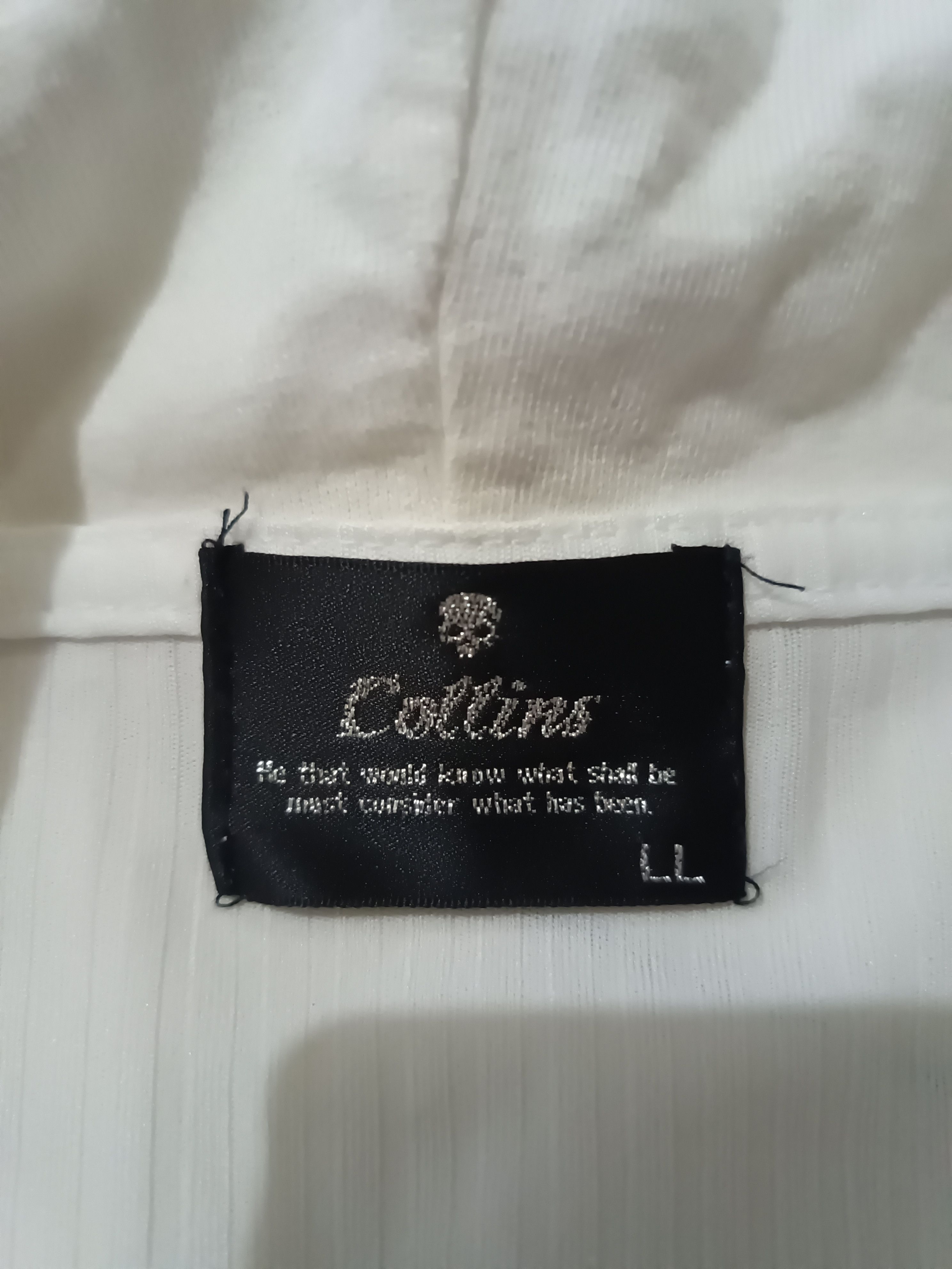 14th Addiction PUNK GOTHIC DESIGN RIBBED KNIT SKULL CROSS AFFLICTION STYLE Size US XL / EU 56 / 4 - 5 Thumbnail