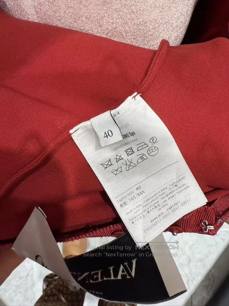 Other Valentino Long skirt with an open back Size S / US 4 / IT 40 - 4 Thumbnail